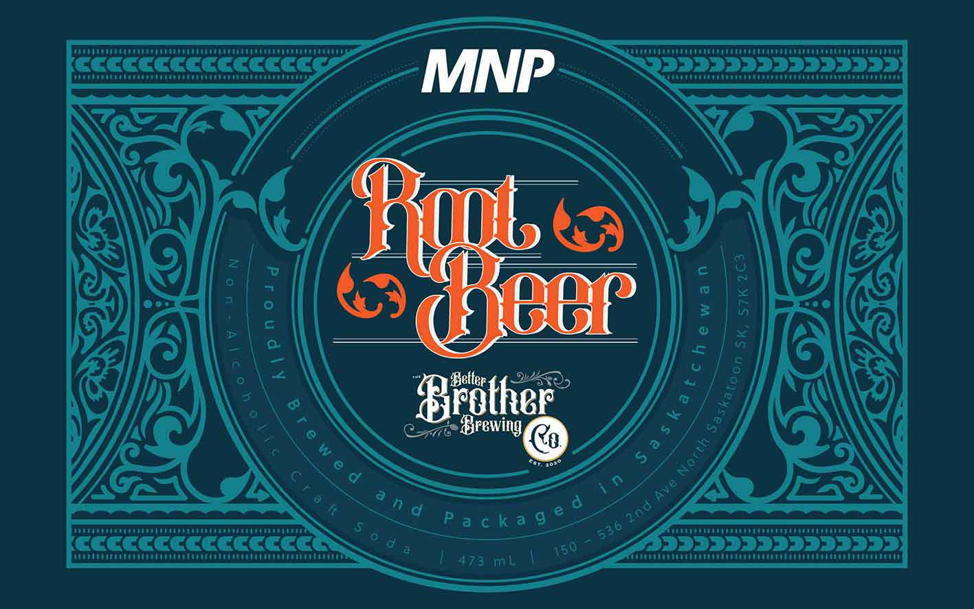 Wraparound beverage label