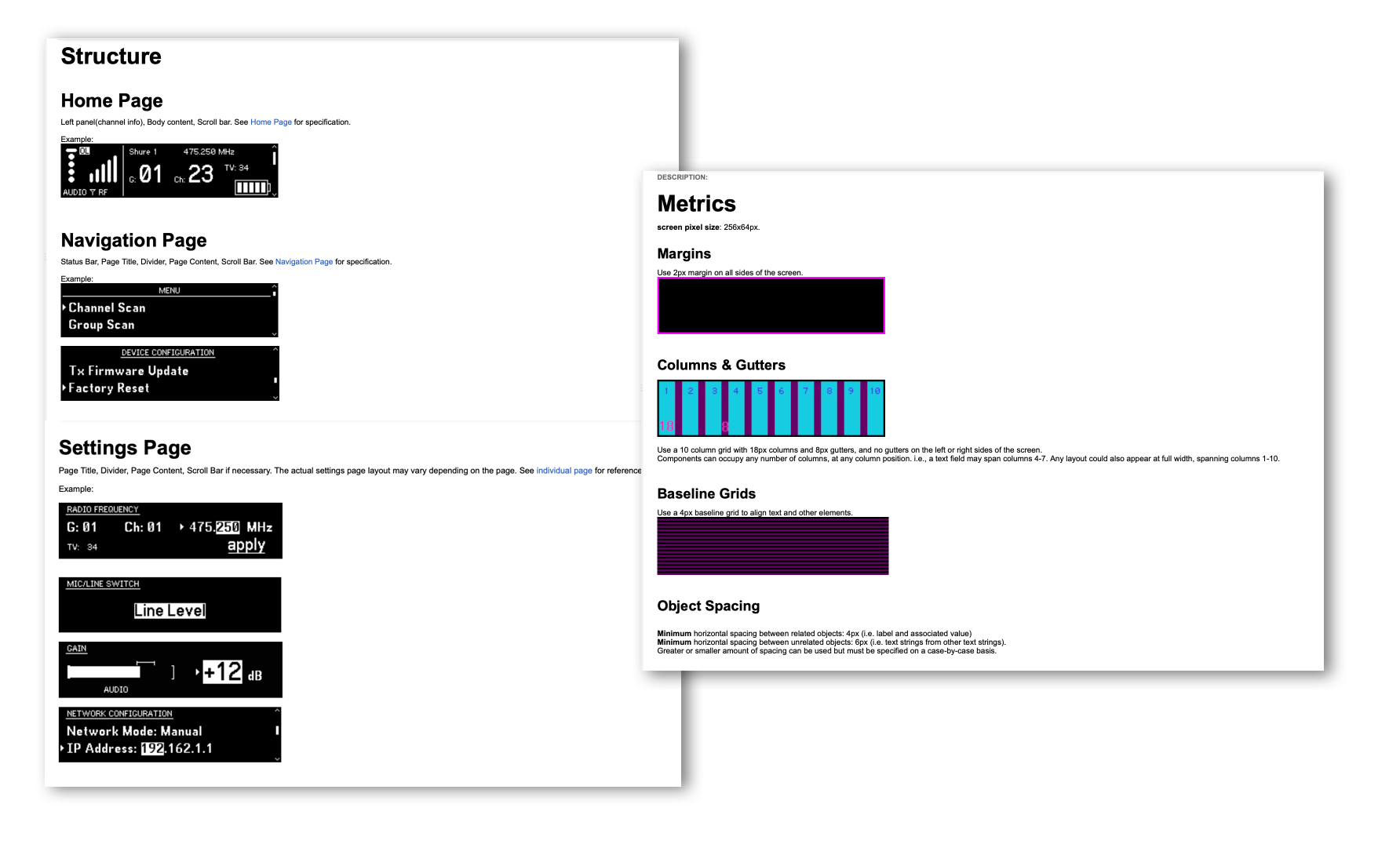Example of Design Spec