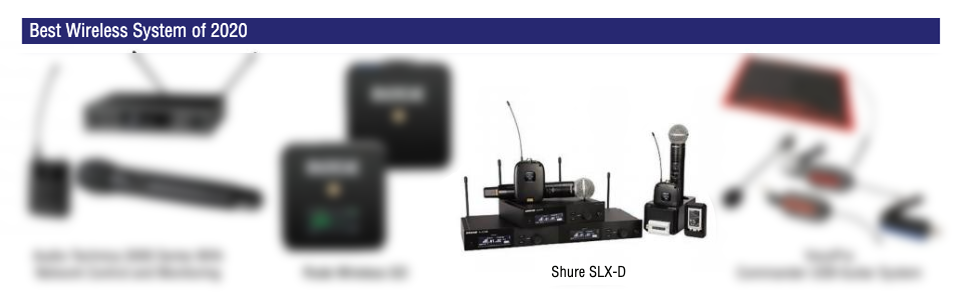 Nominee for 2020 Best Wireless System