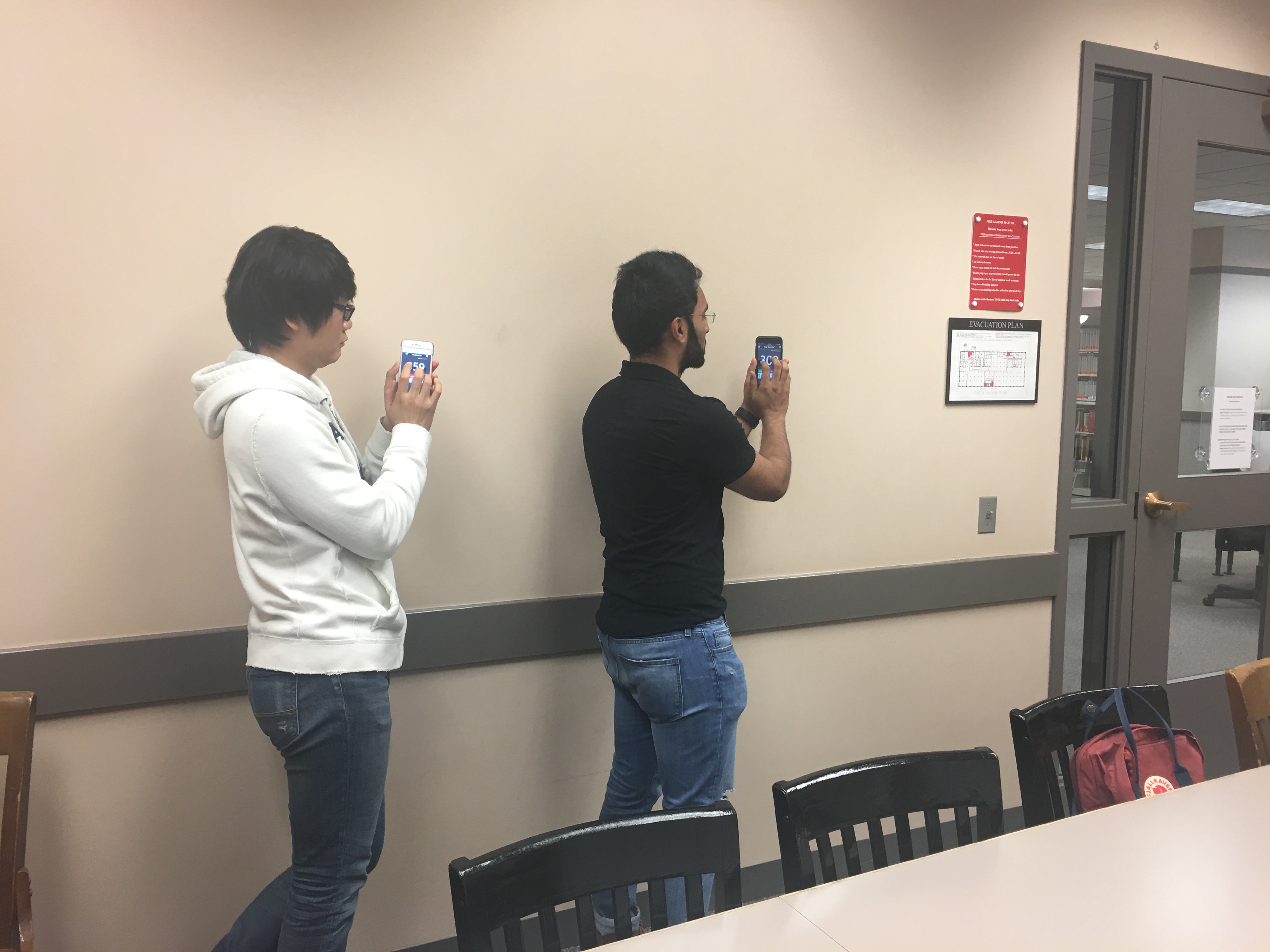 Tapping testing