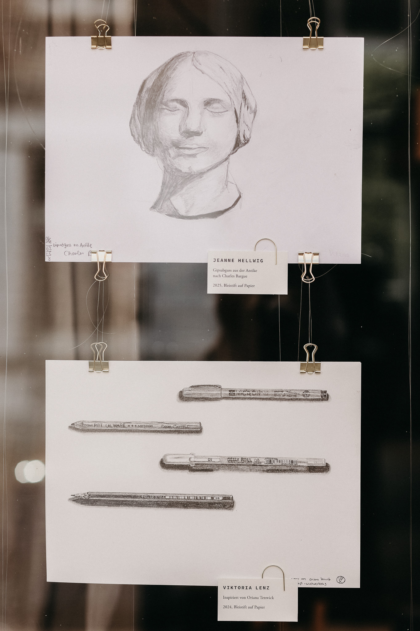 Oben: Jeanne Hellwig / Unten: Viktoria Lenz