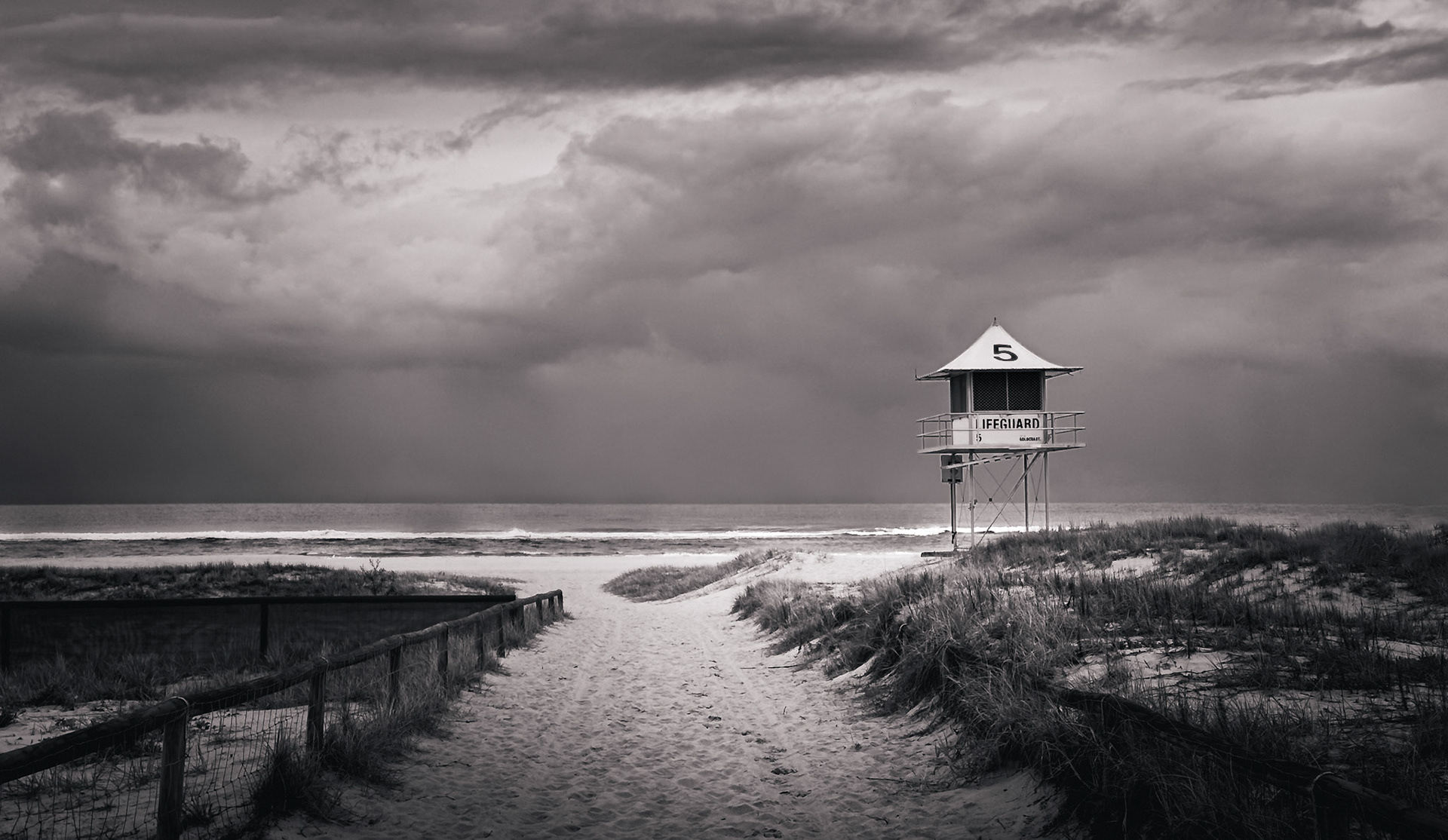 Watchtower before the storm