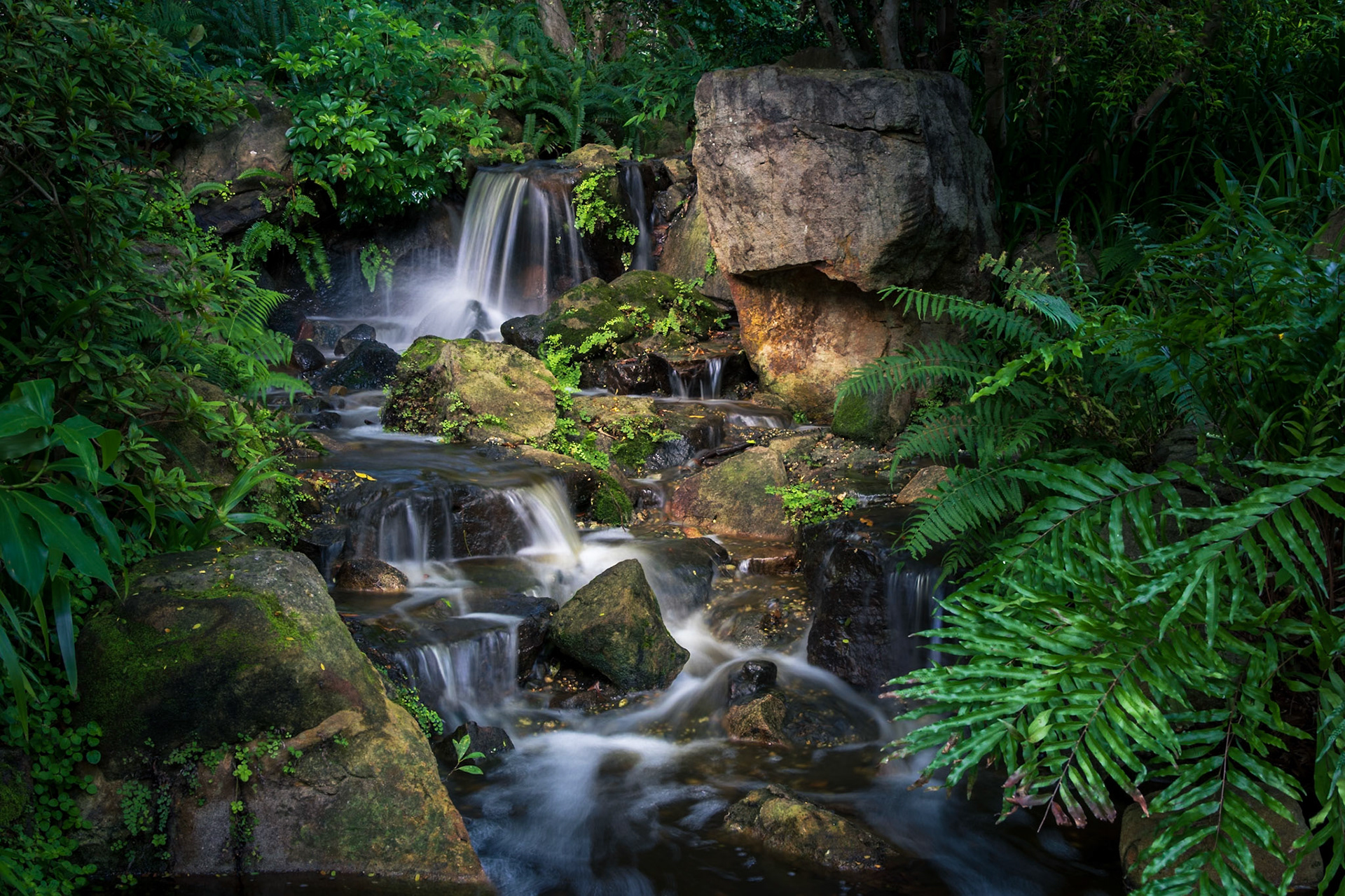 Japanese Garden waterfall