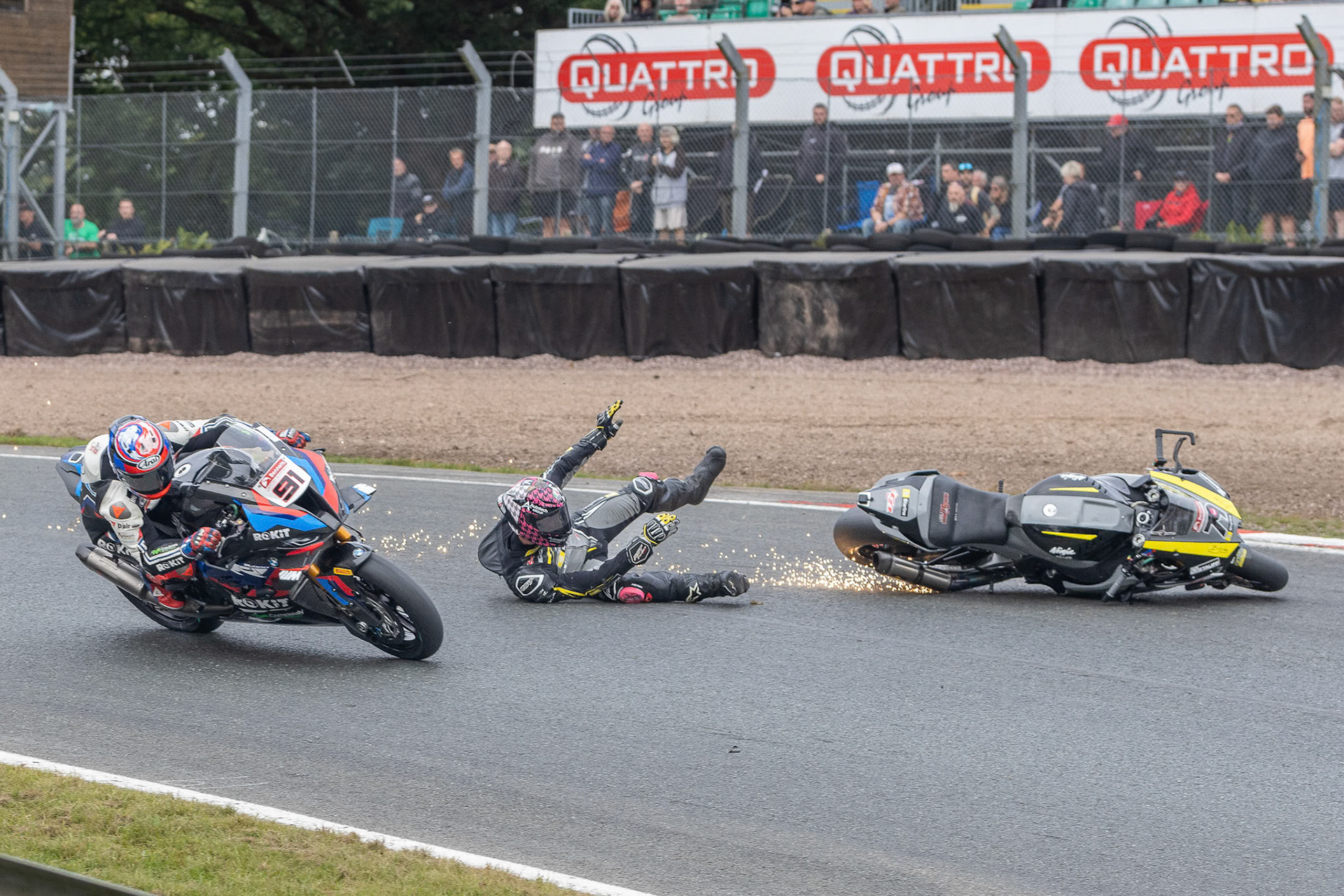 Leon Haslam with Storm Stacey