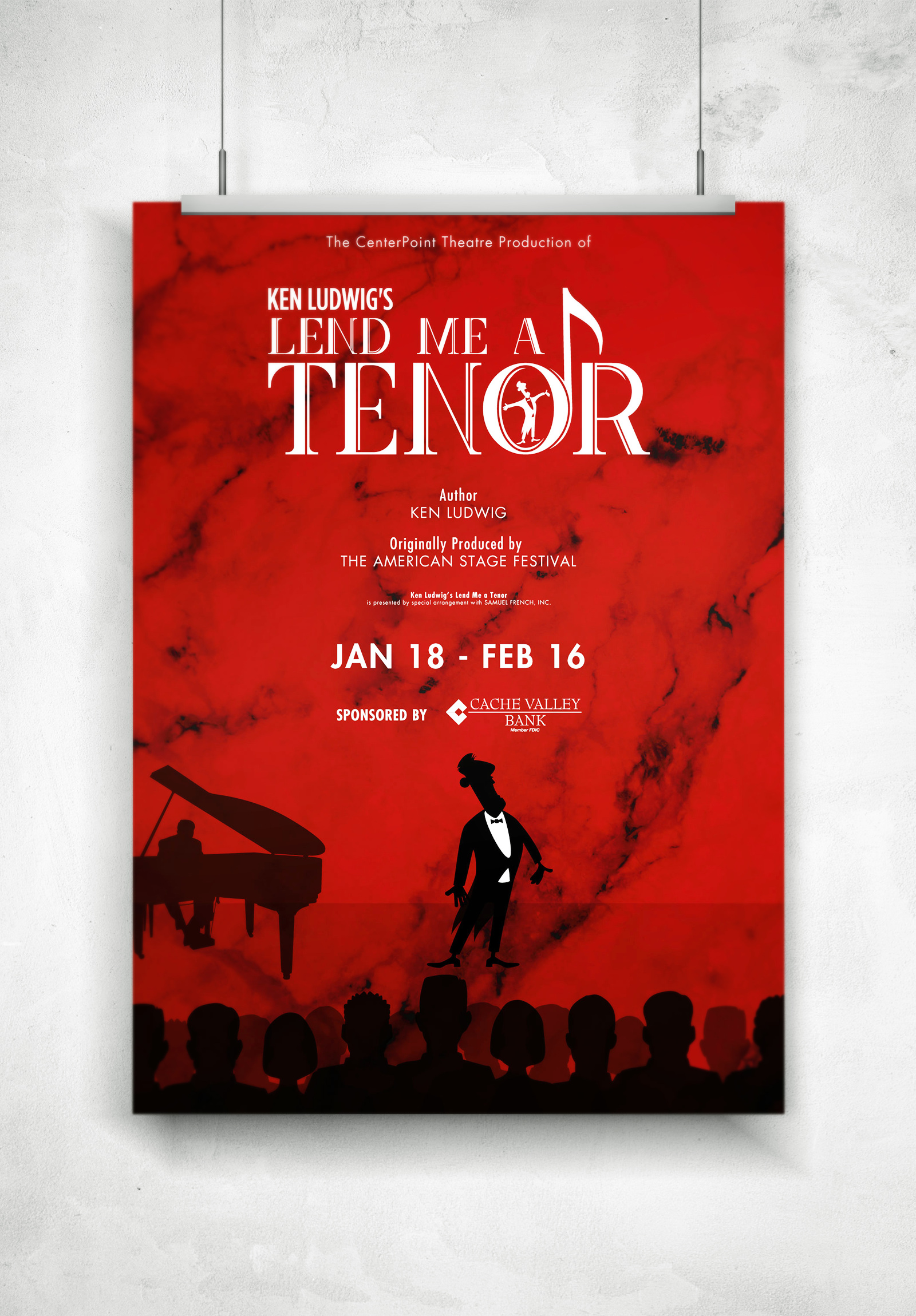 Lend Me a Tenor Poster