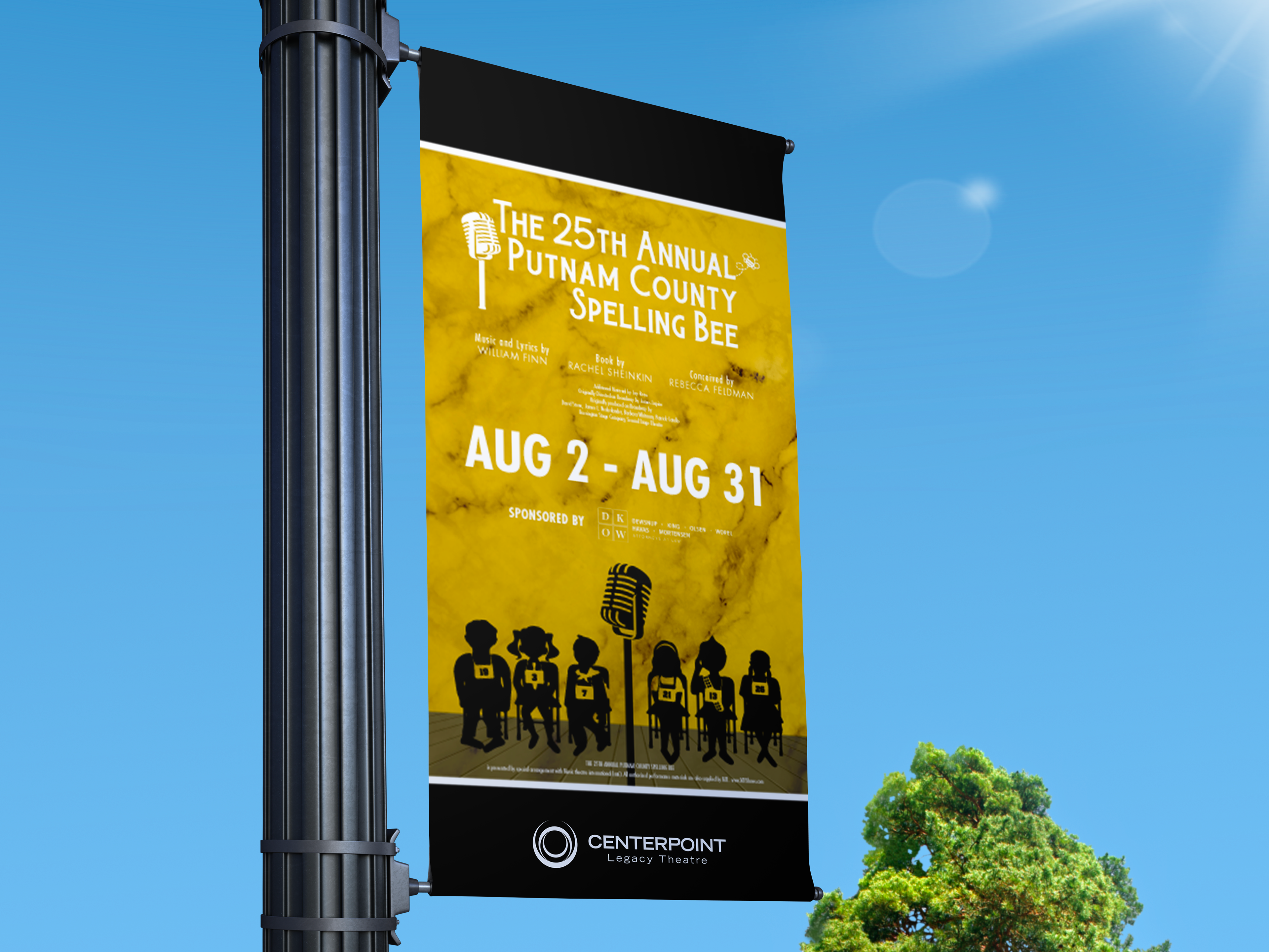 Light Pole Banner - Spelling Bee