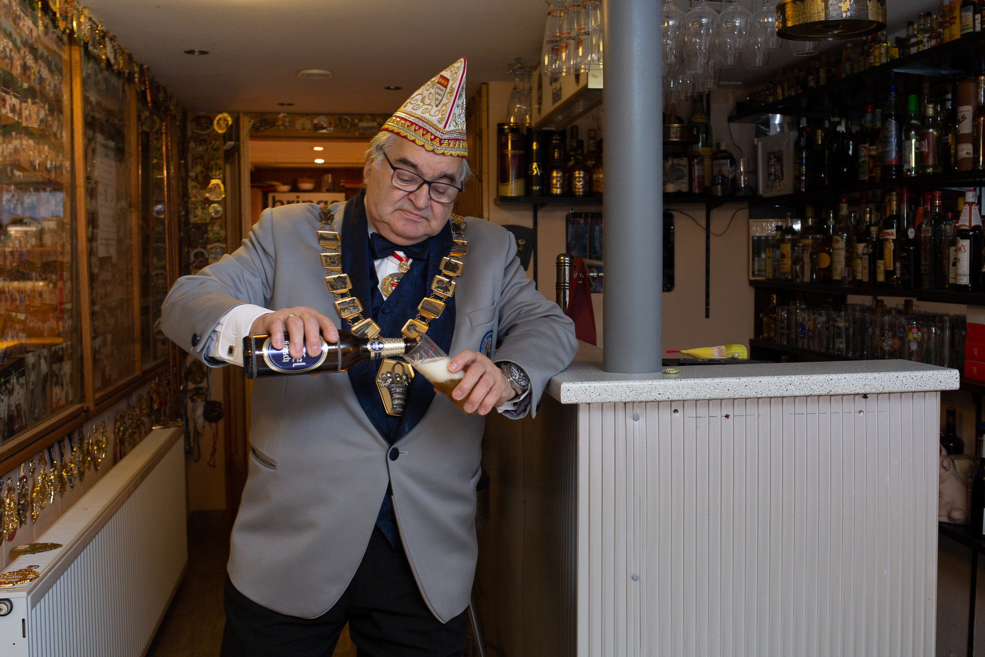 Hans Kürten - Präsident der KG Blomekörfge 1867 e.V. (Projekt Covid-19 und der Karneval)