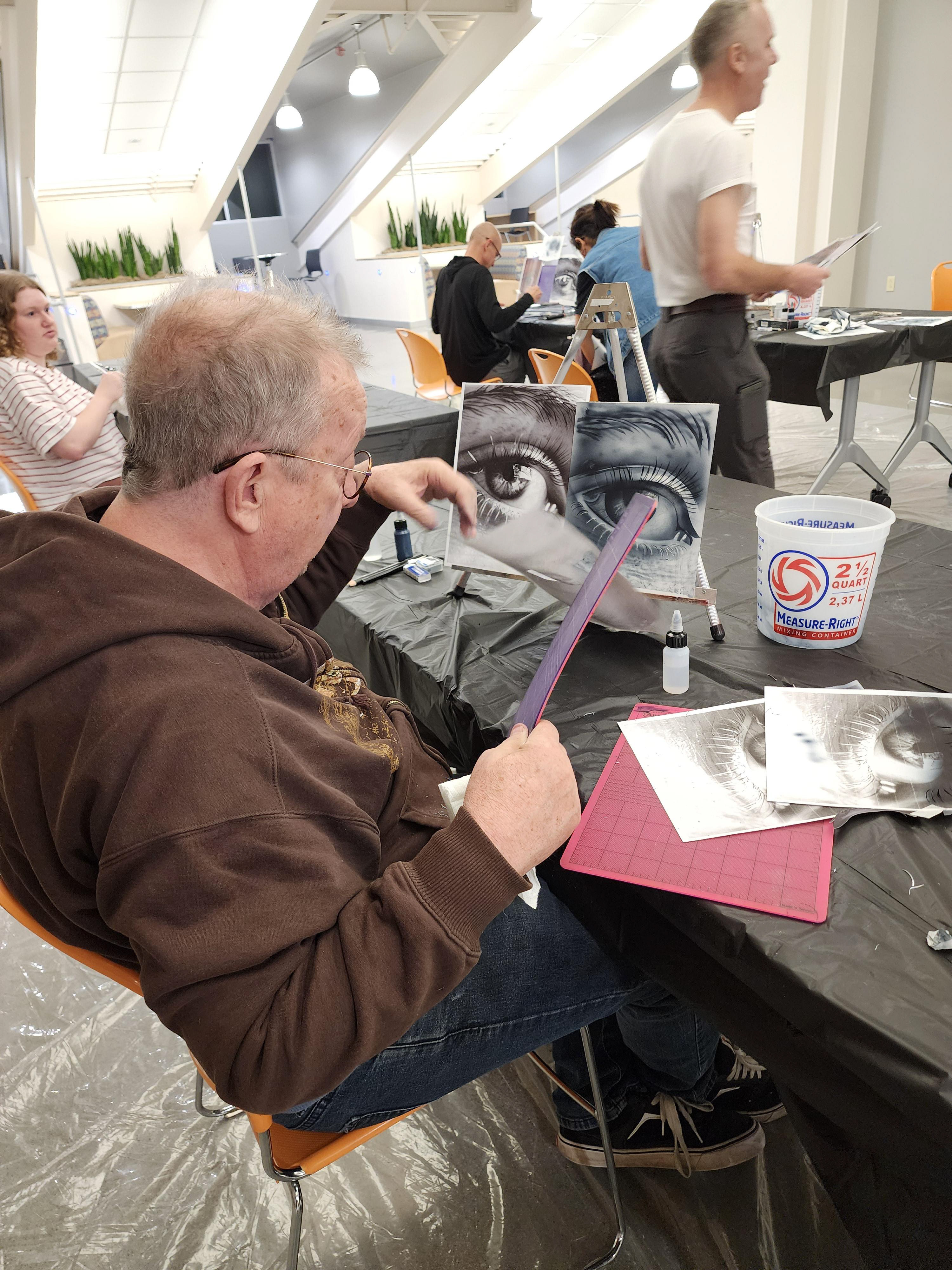 Fall 2025 Beginner Airbrush class (UVU)