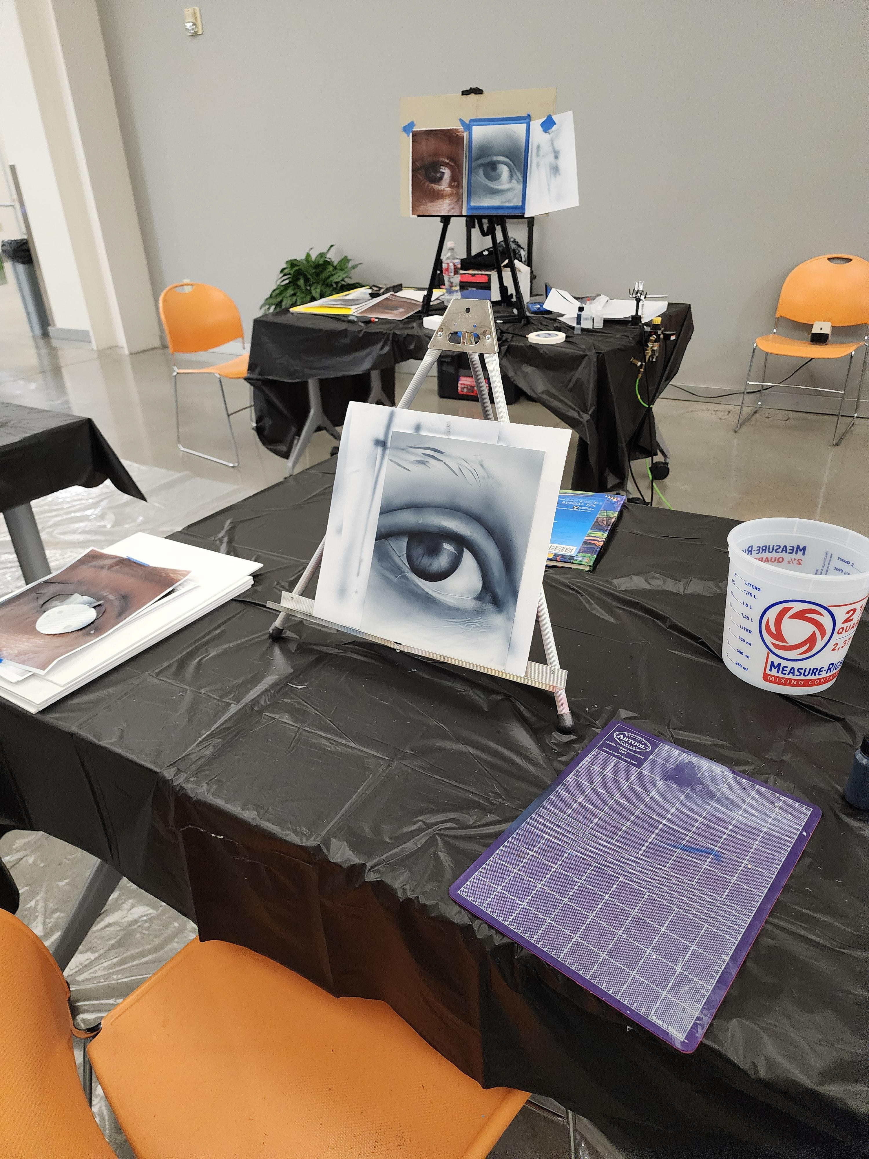 Fall 2025 Beginner Airbrush class (UVU)