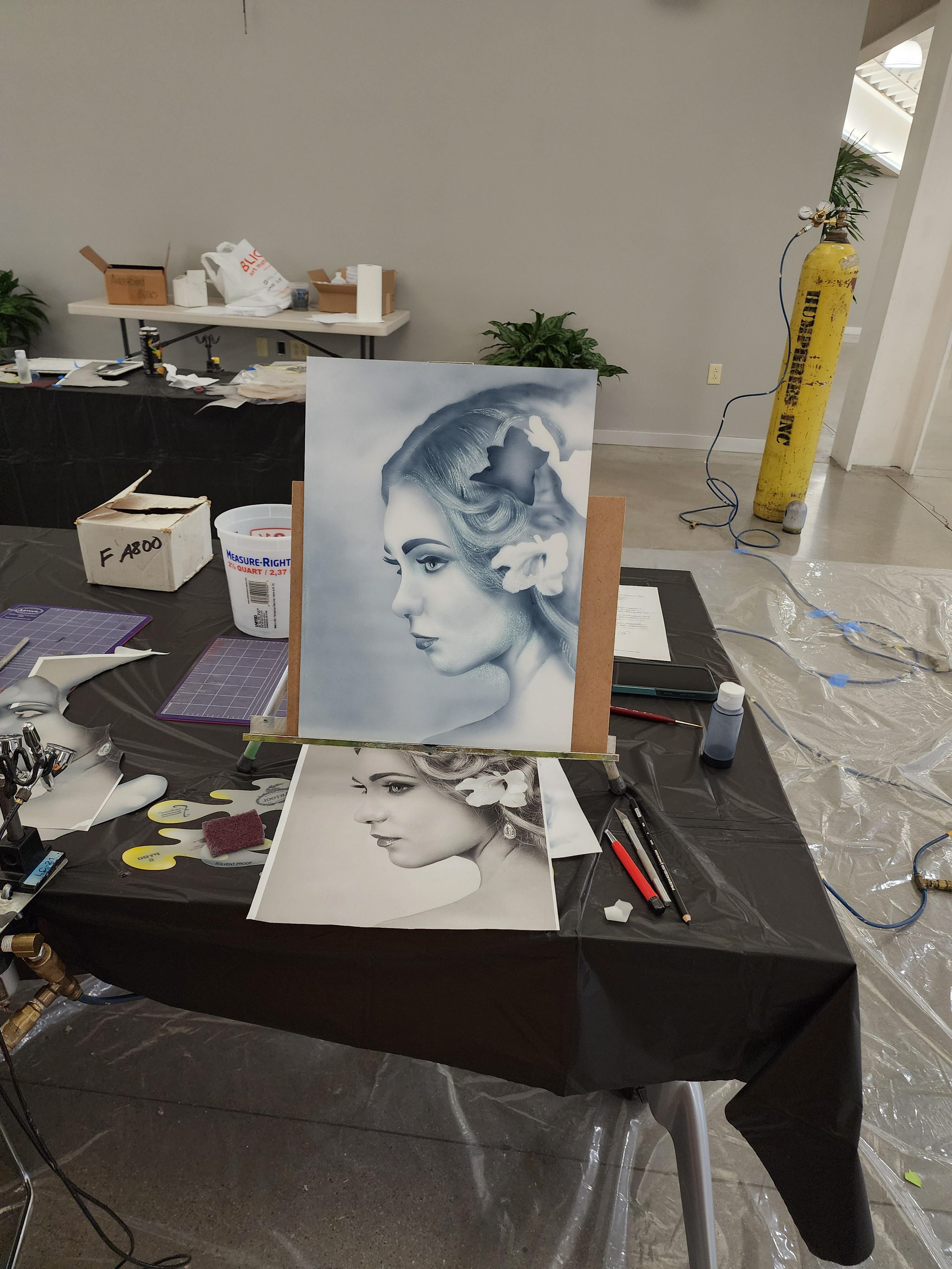 Summer 2025 Beginner Airbrush class (UVU)