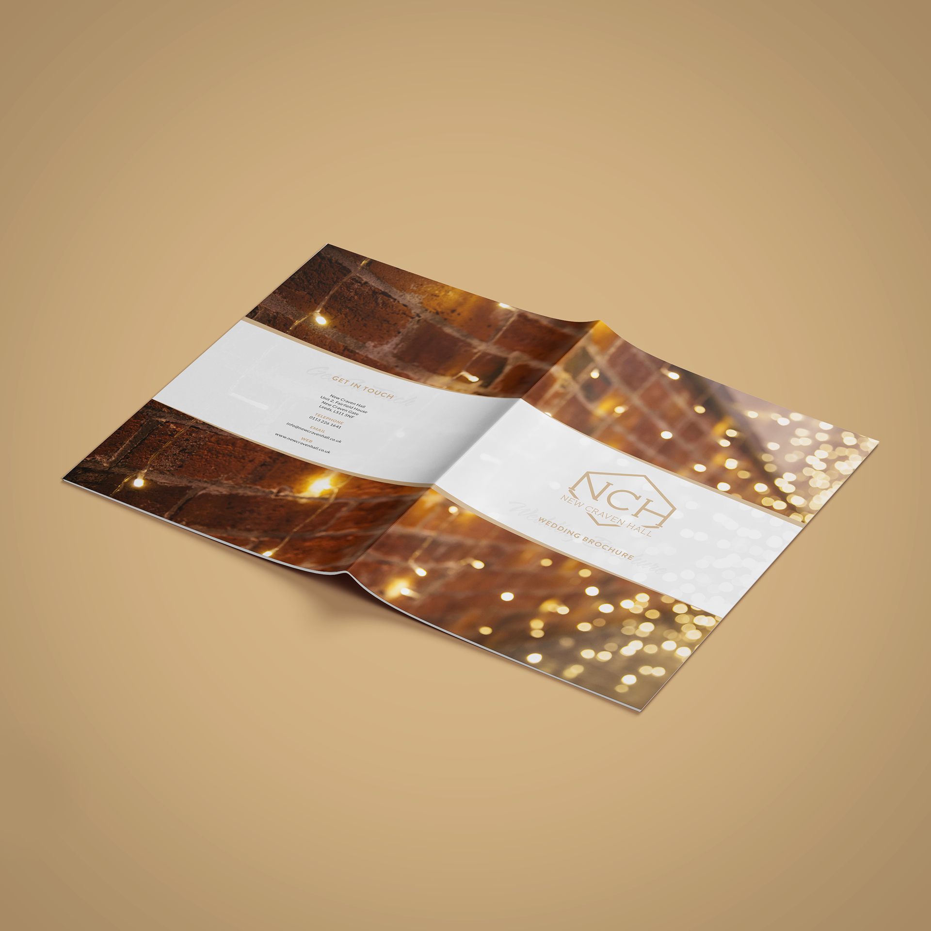 2022 Wedding Brochure - Front & Back Spread