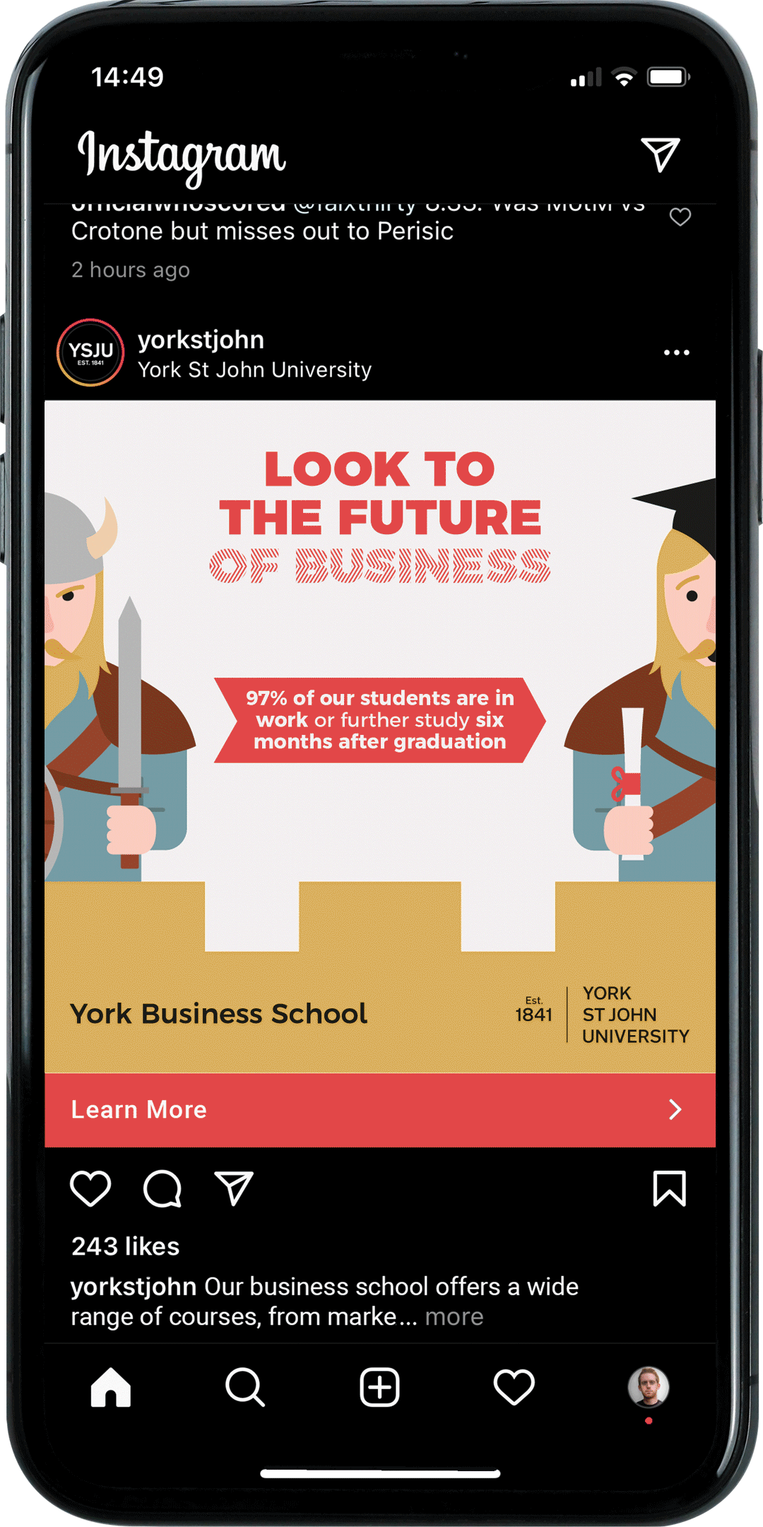 Instagram Feed Ad