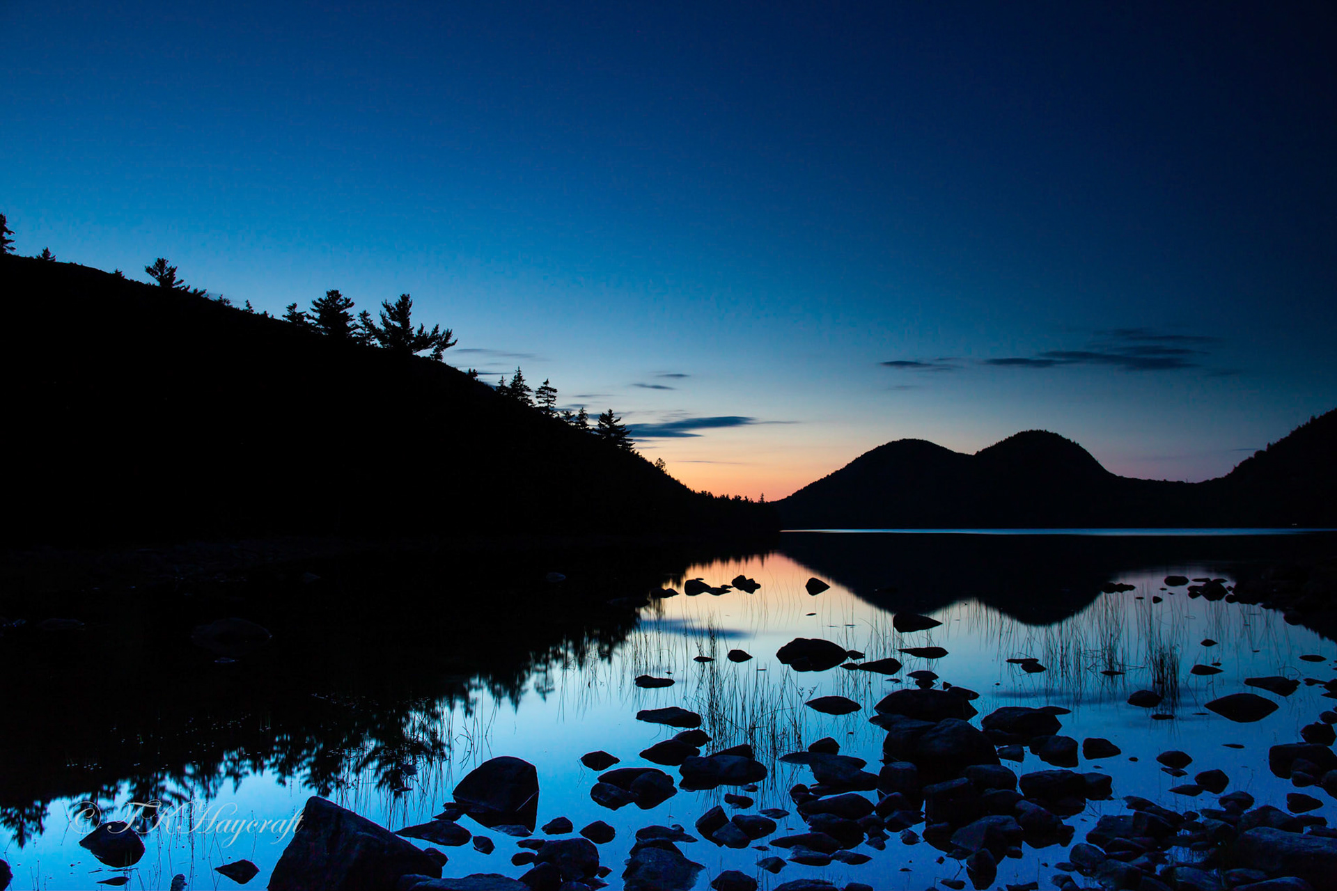 Twilight Bubble Pond