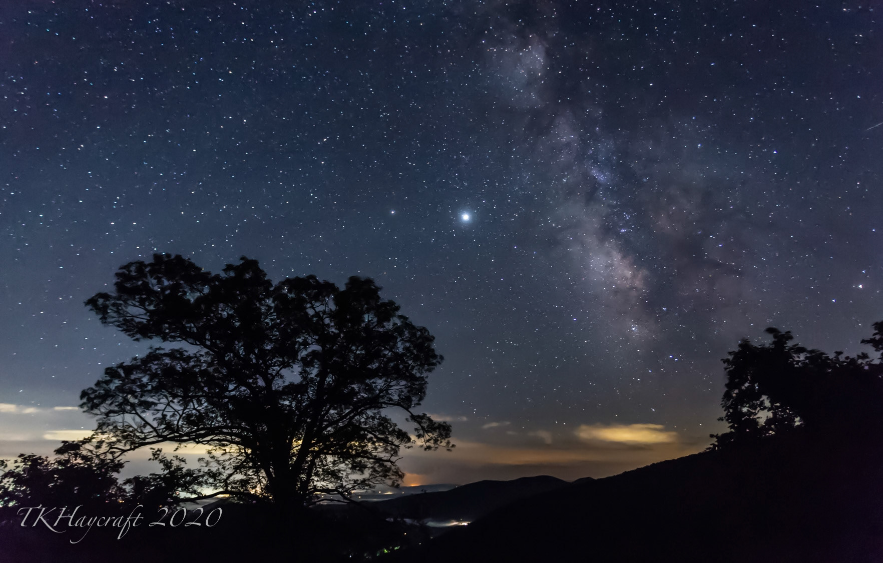 Milky Way, Shenandoah National Park, Skyline Drive