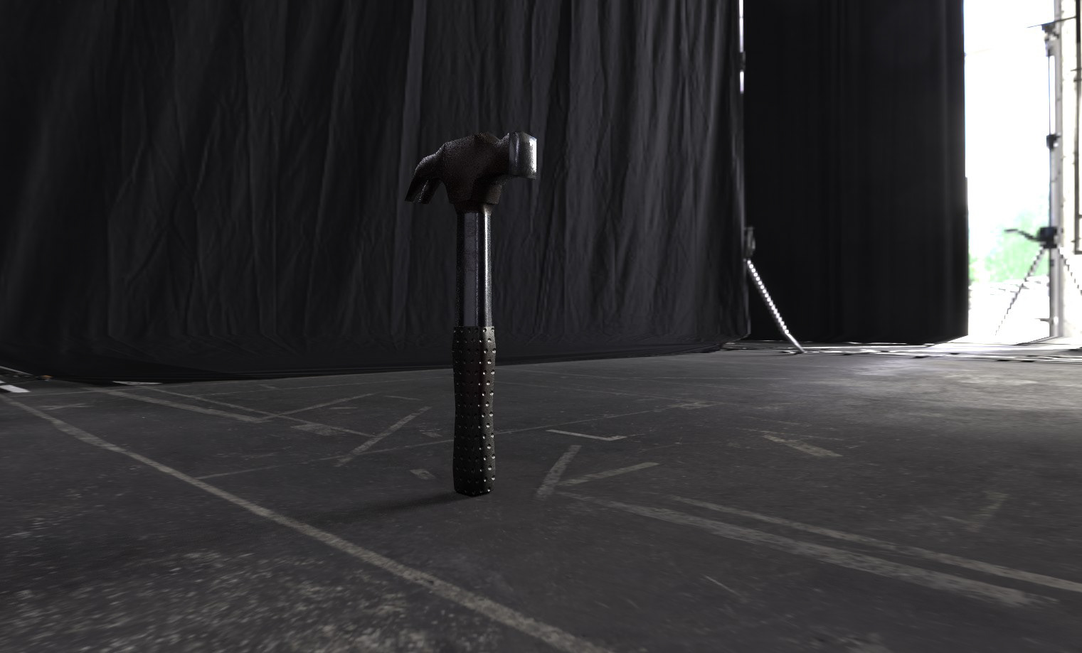 3D modelled and UV mapped in Maya, textured and rendered in Substance Painter