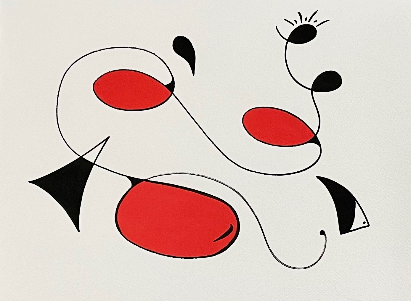 ETUDE IV 2022/119 11.5X15" - Indian Ink and Acrylic Gouache on Arches Paper