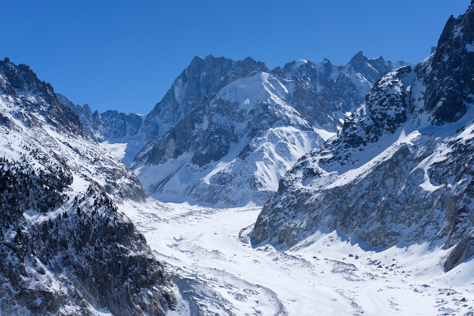 Mer de Glace, from Montenvers