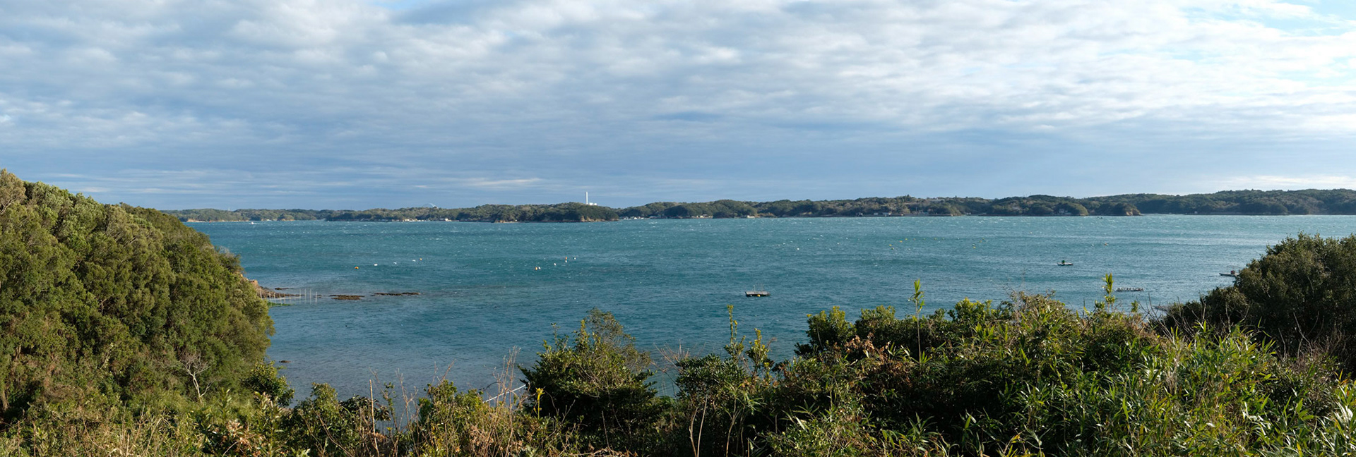 View of Ago Bay from our suite, Amanemu