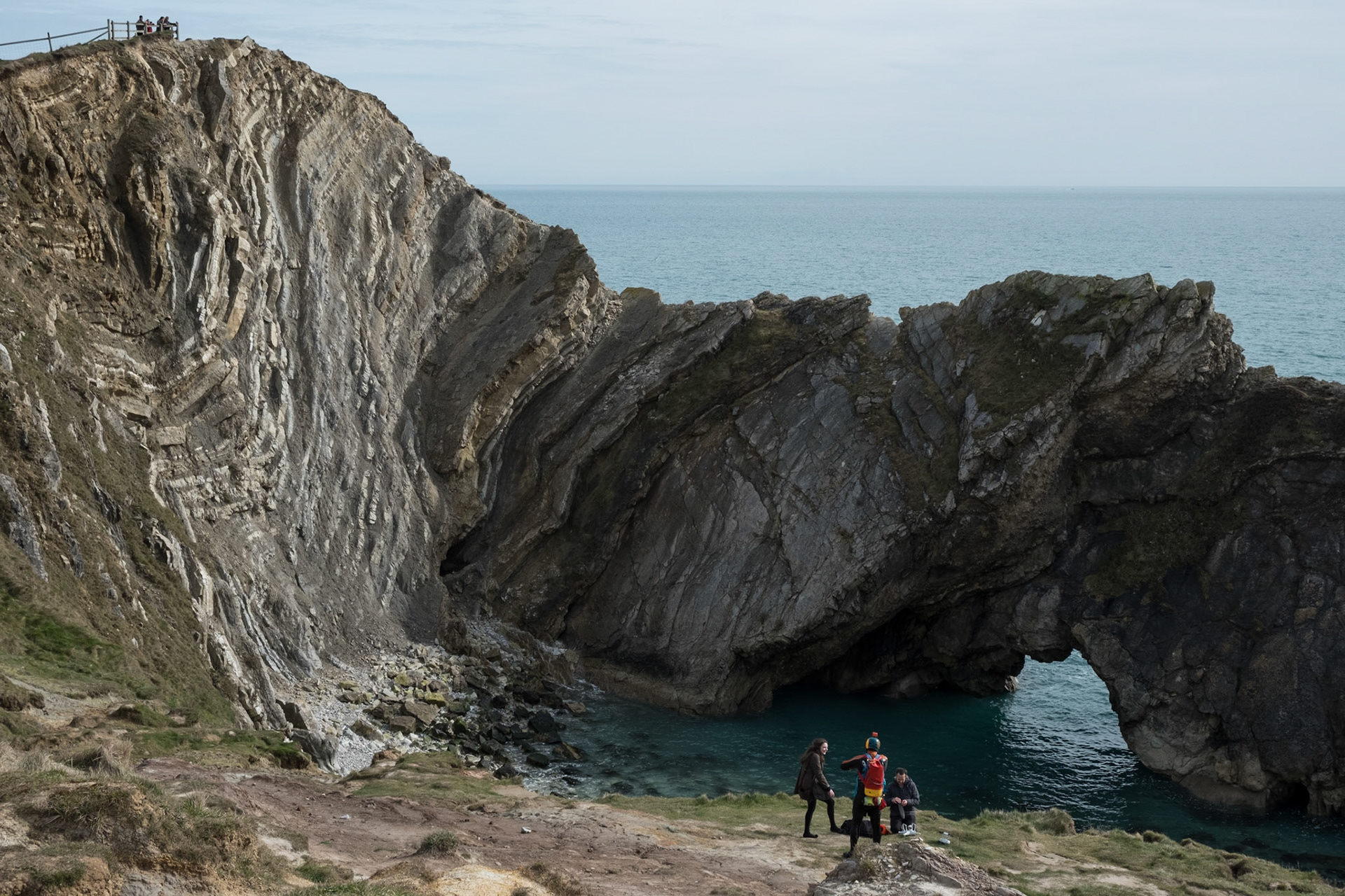 At Stair Hole