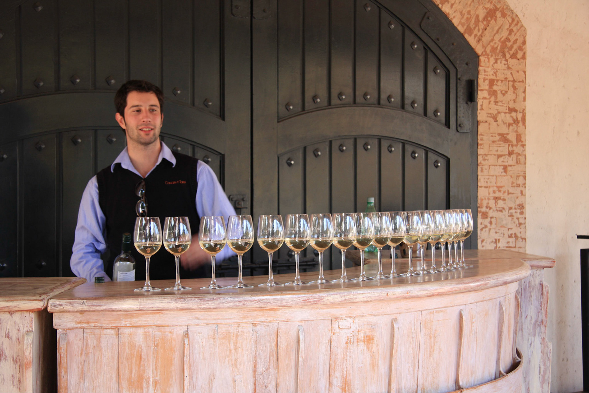 Wine tasting, Concha y Toro