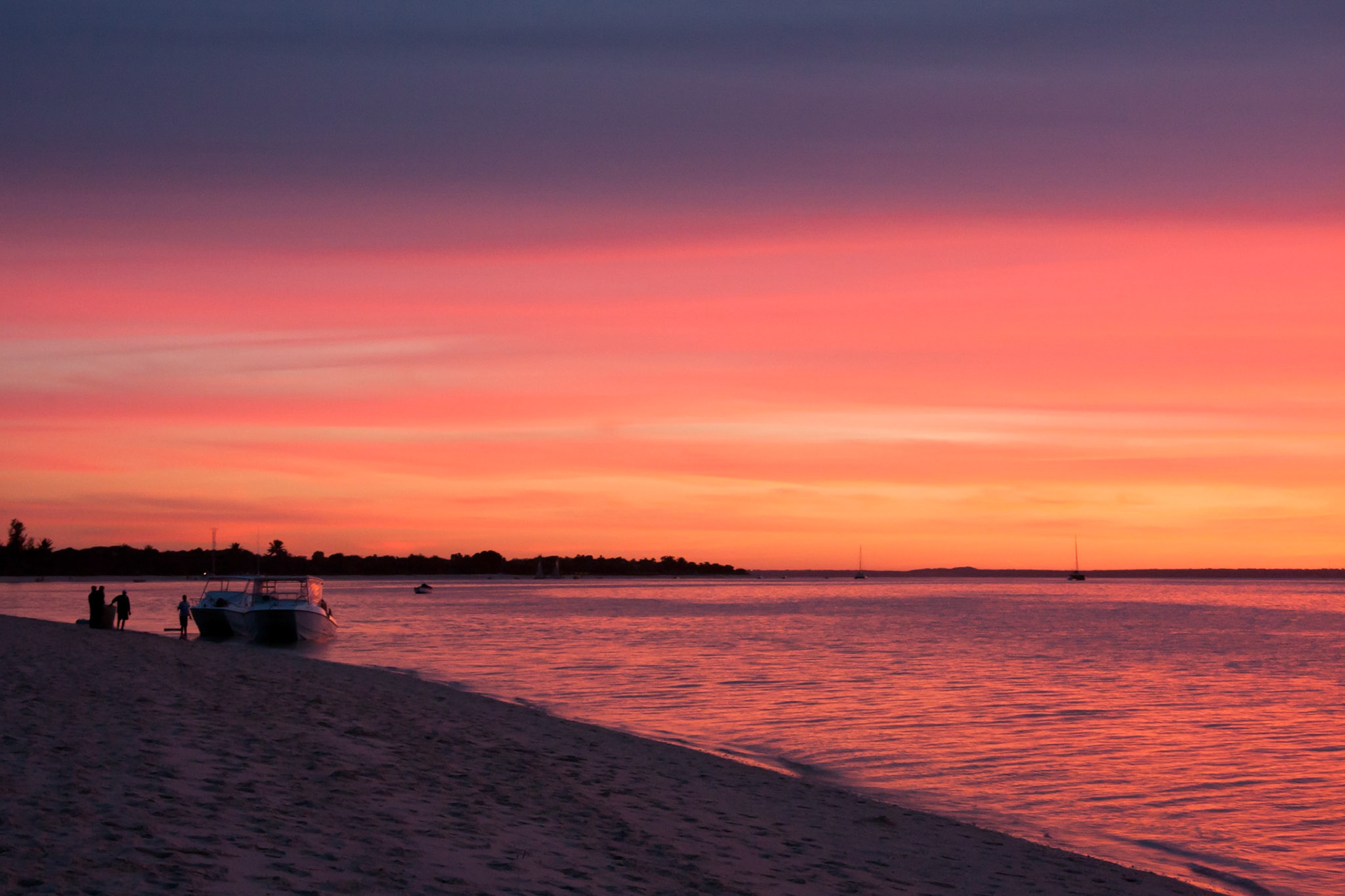1st sunset in Mozambique!