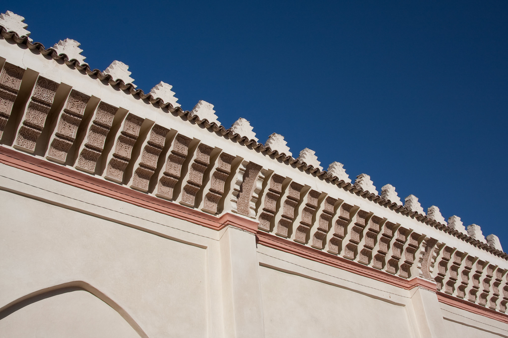 Impressive detail on the roof tops