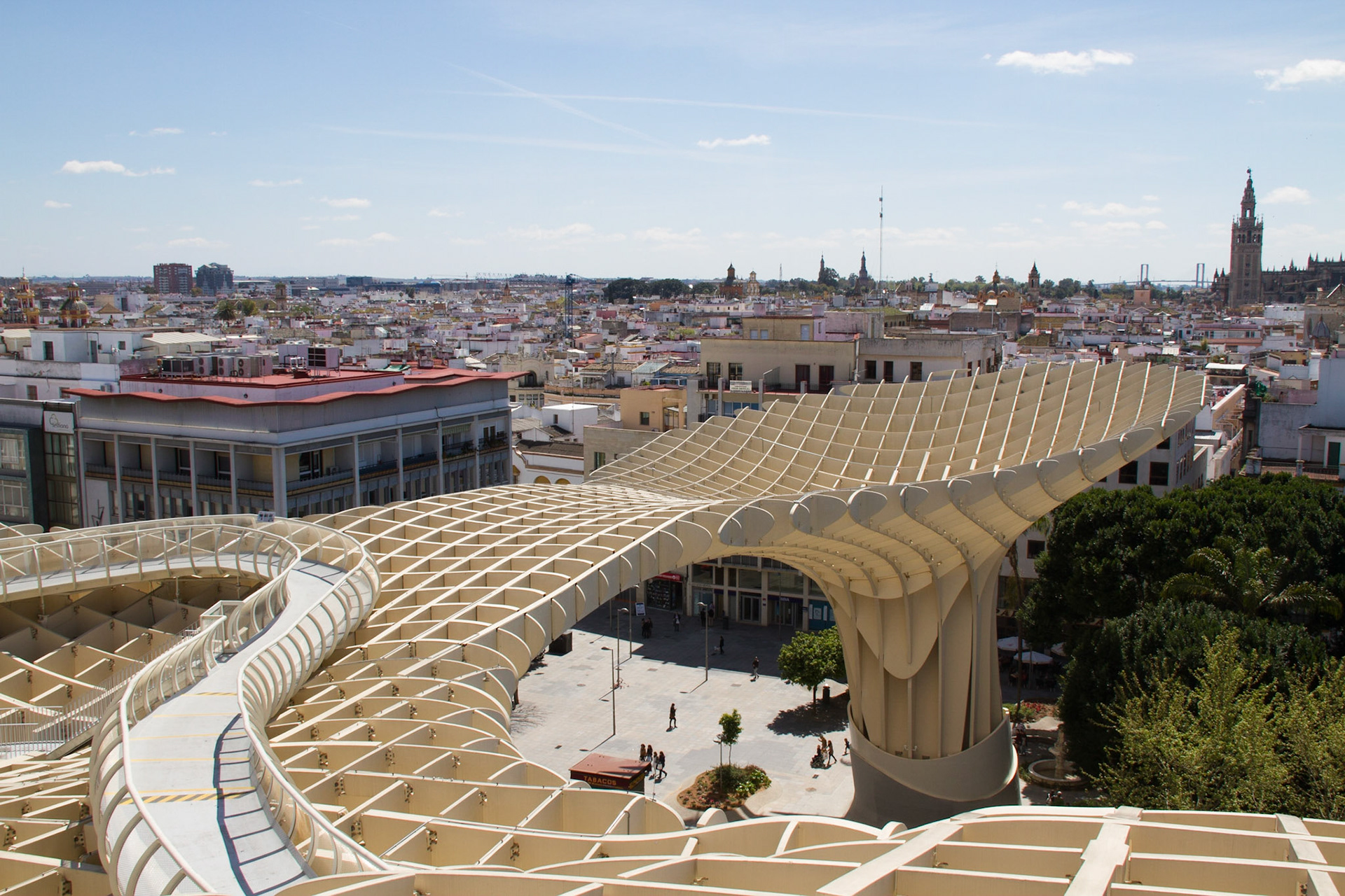 View from the Metropol Parasol