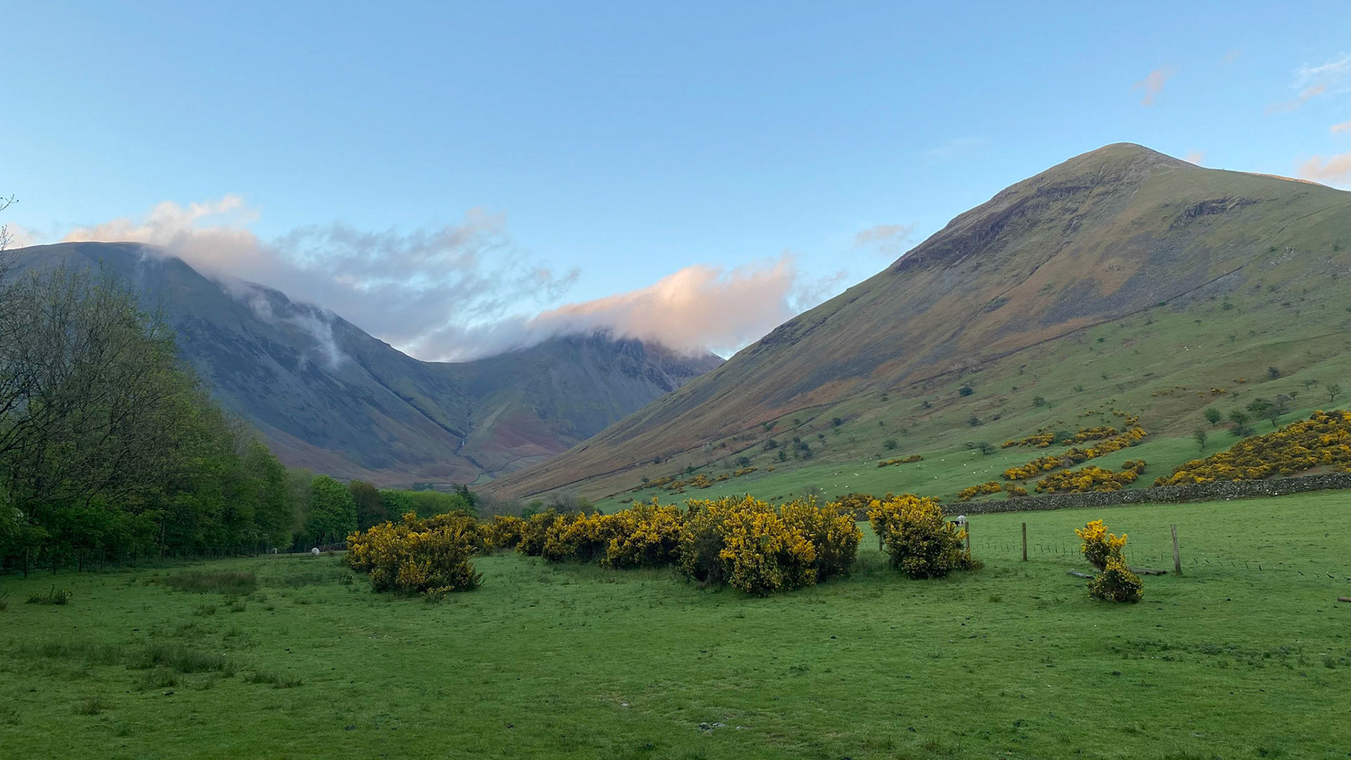 Lingmell, Kirk Fell and Great Gable