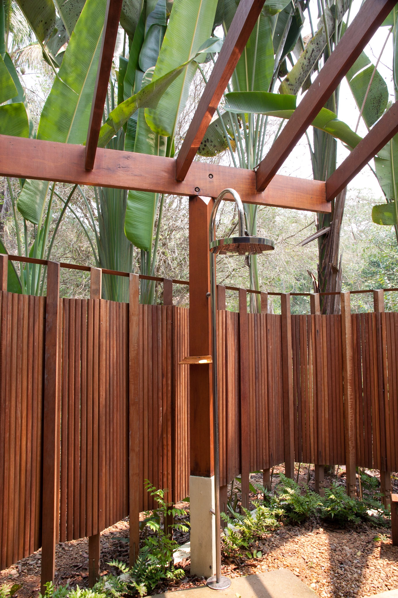 Outdoor shower