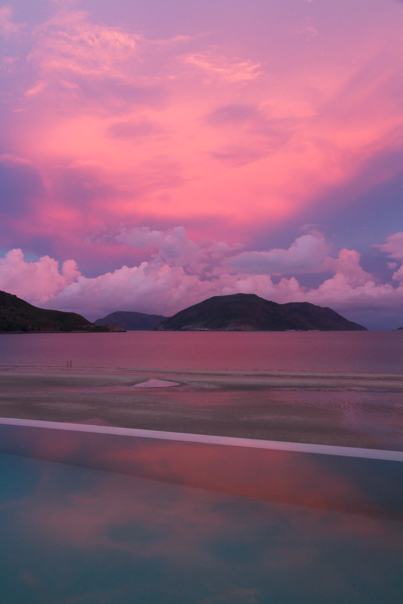 Stunning last sunset