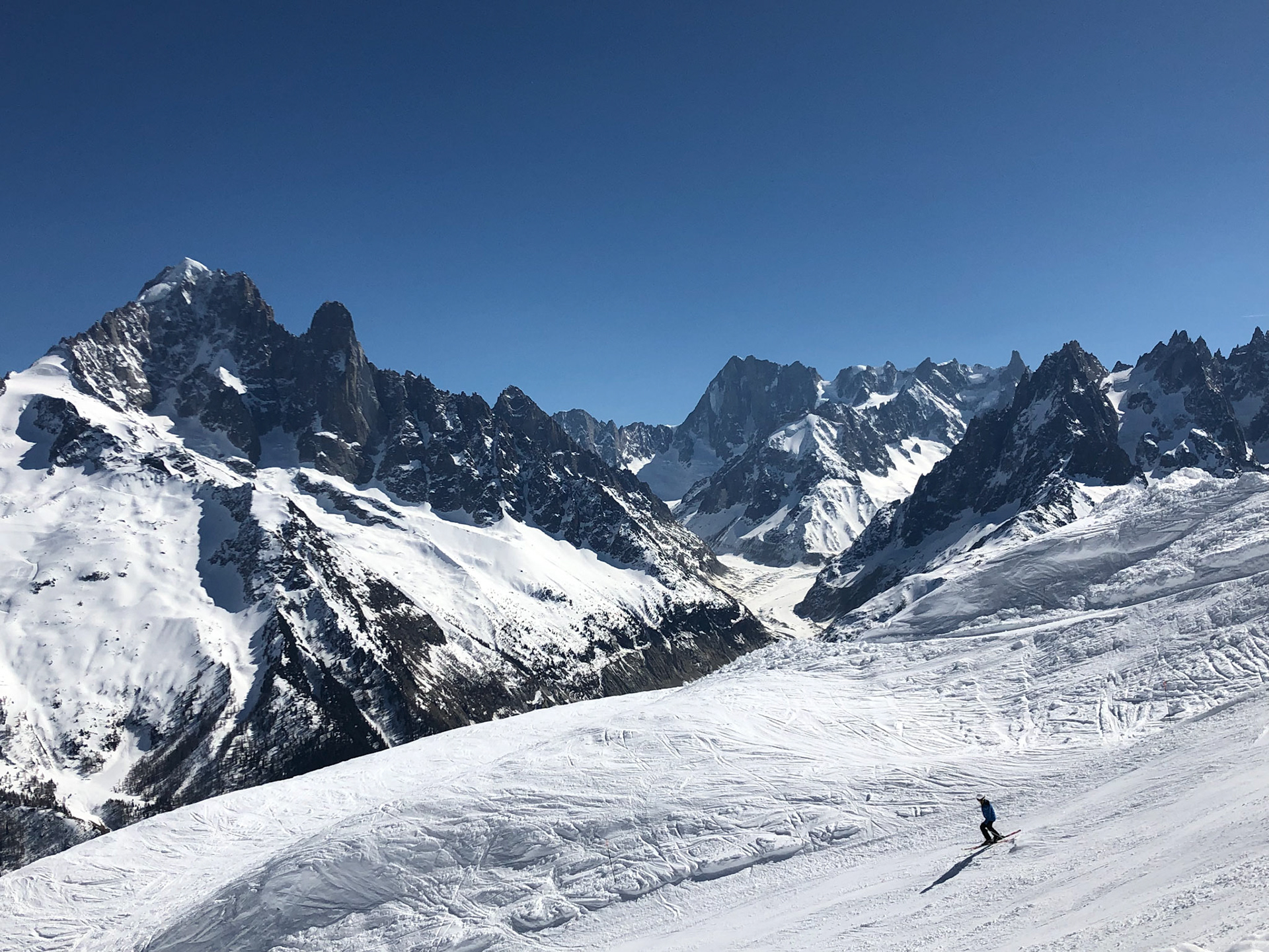 View from Flegère