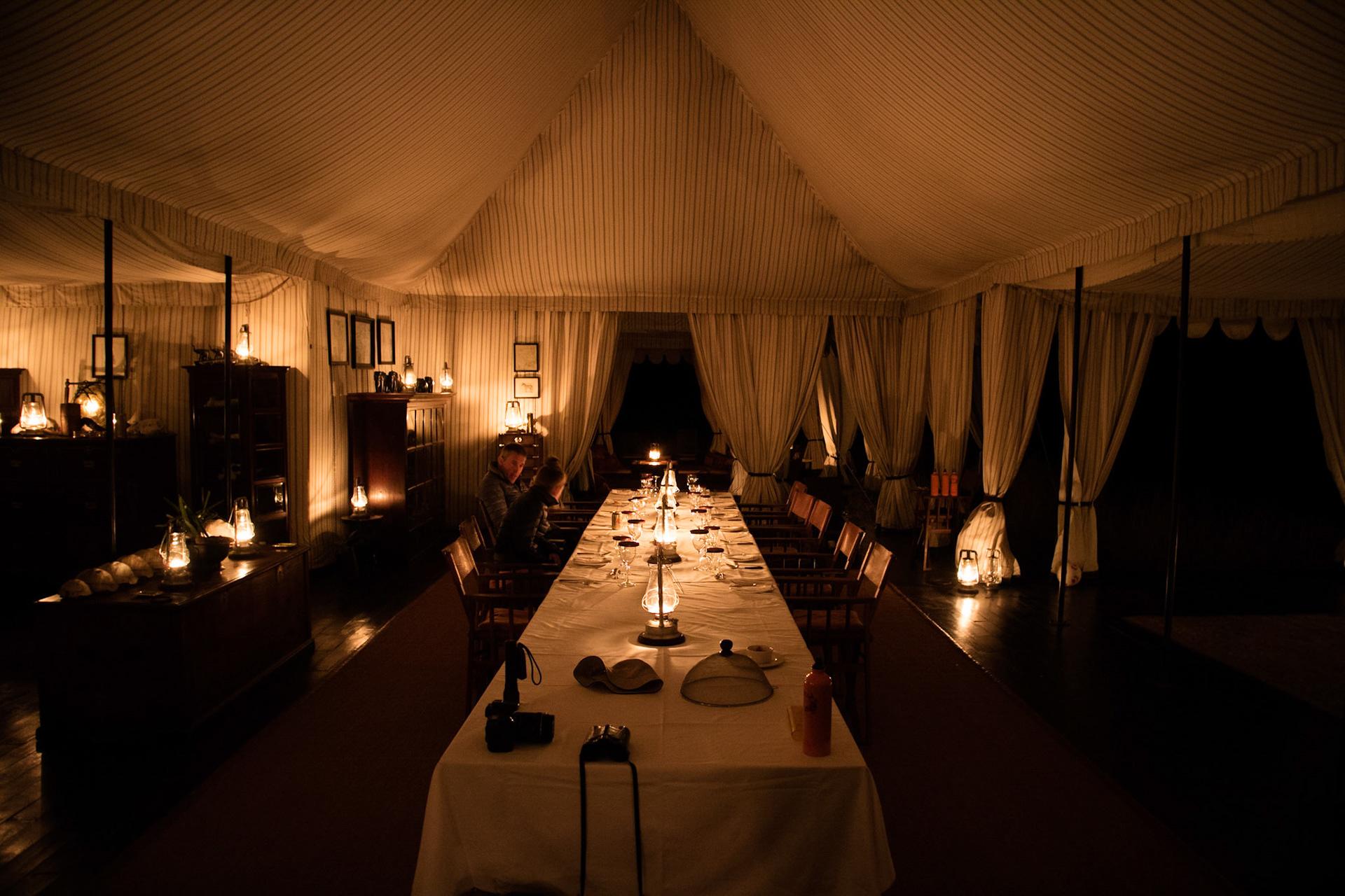 Dinner at San Camp
