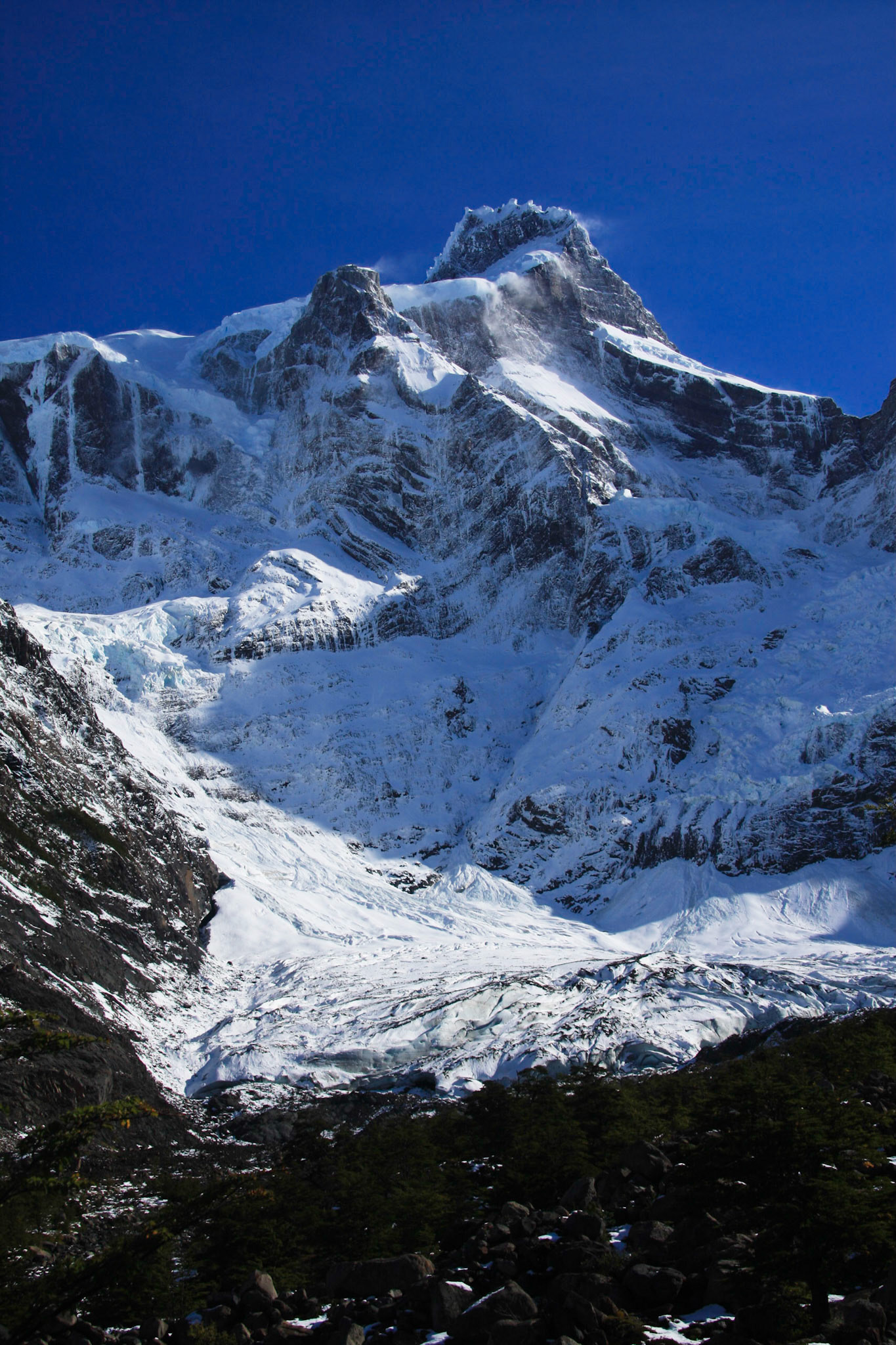 French Glacier from the French Valley