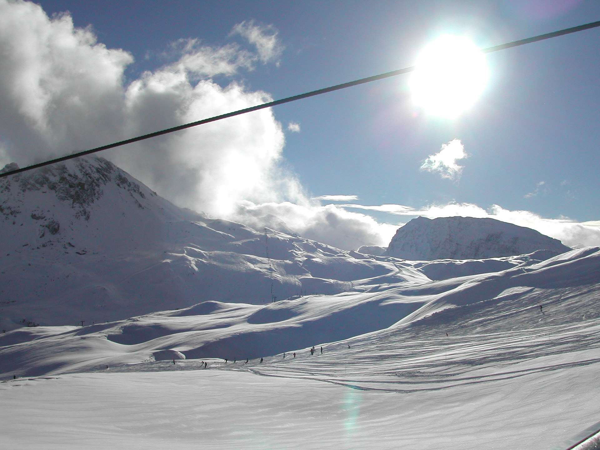 Fresh powder from Tommeuses chair
