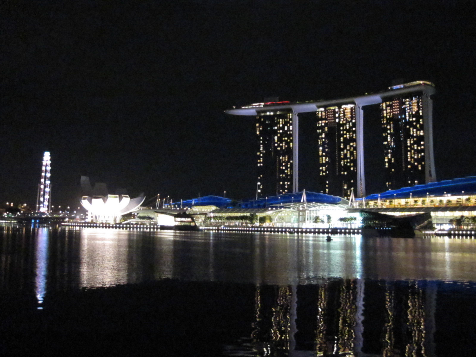 Singapore at night