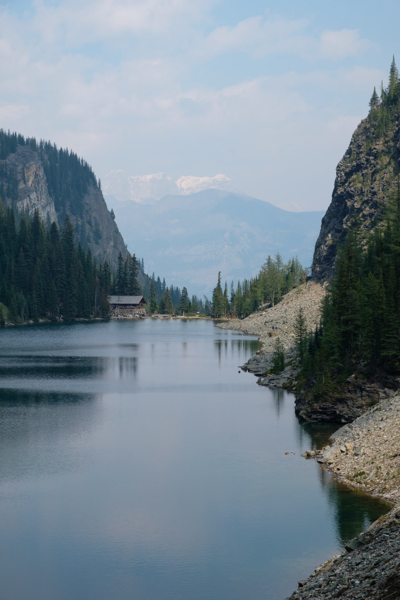 Lake Agnes and tea house
