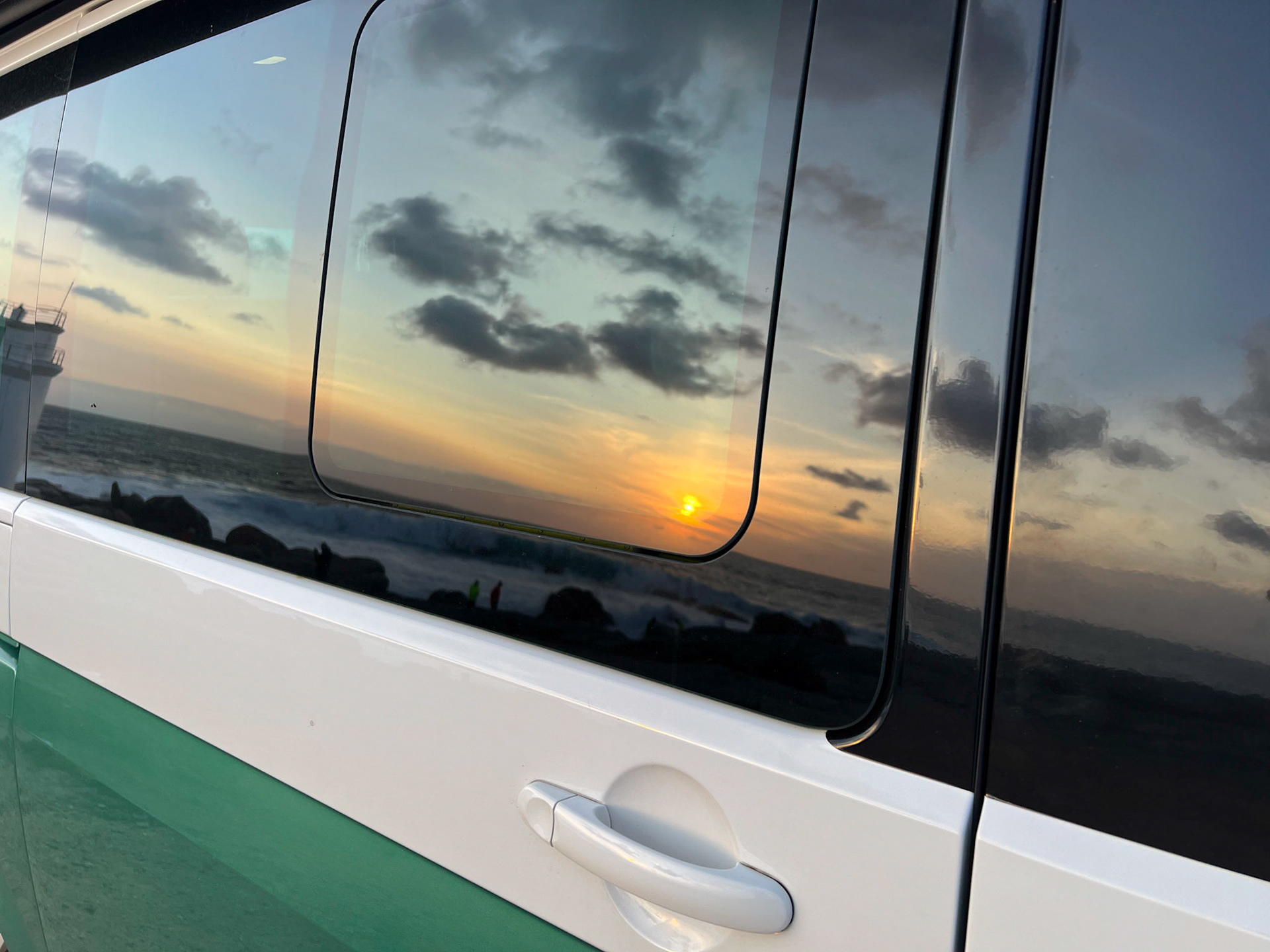 Sunset reflections