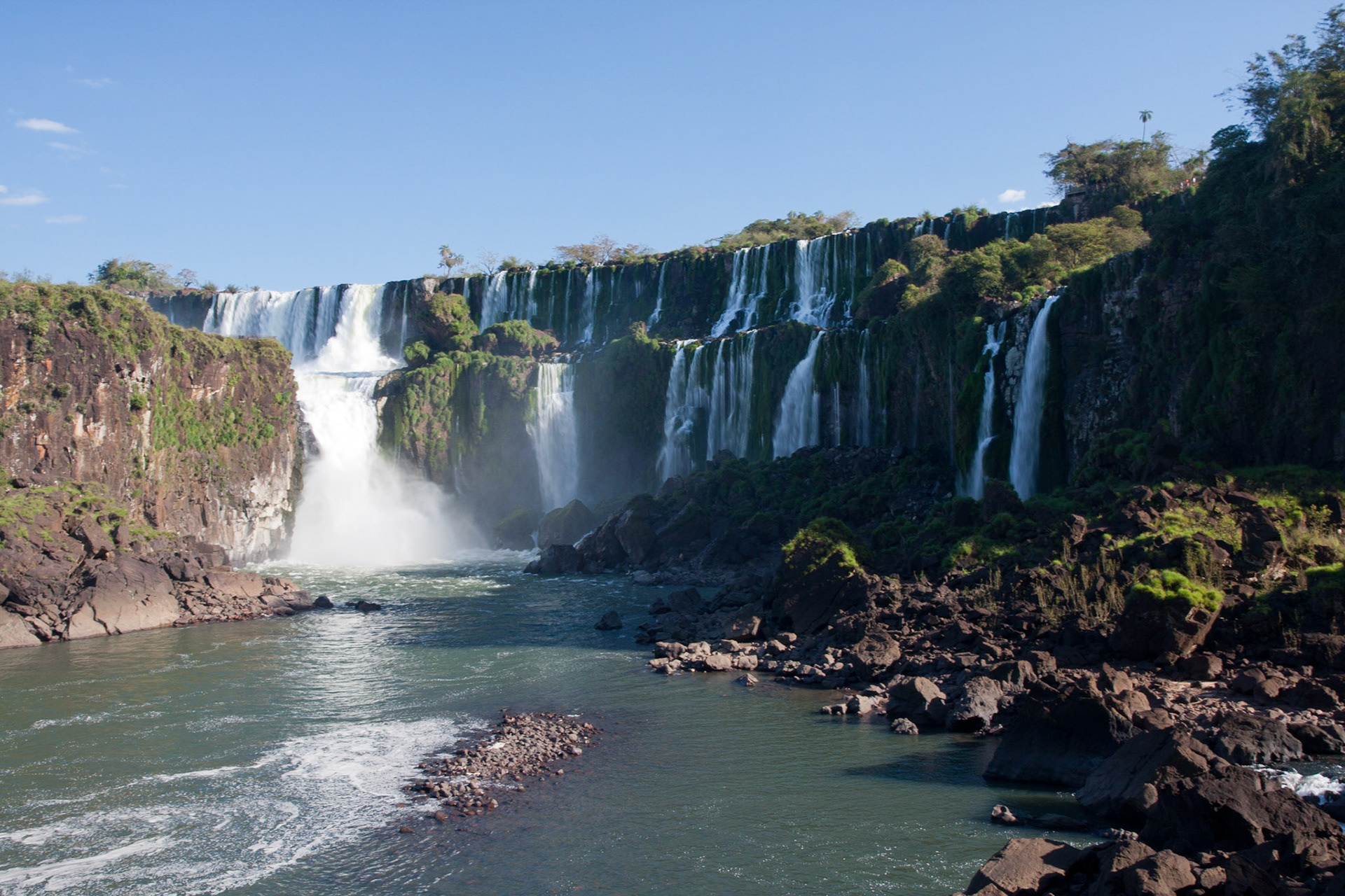 Iguassu Falls from the Circuito Inferior, Argentina