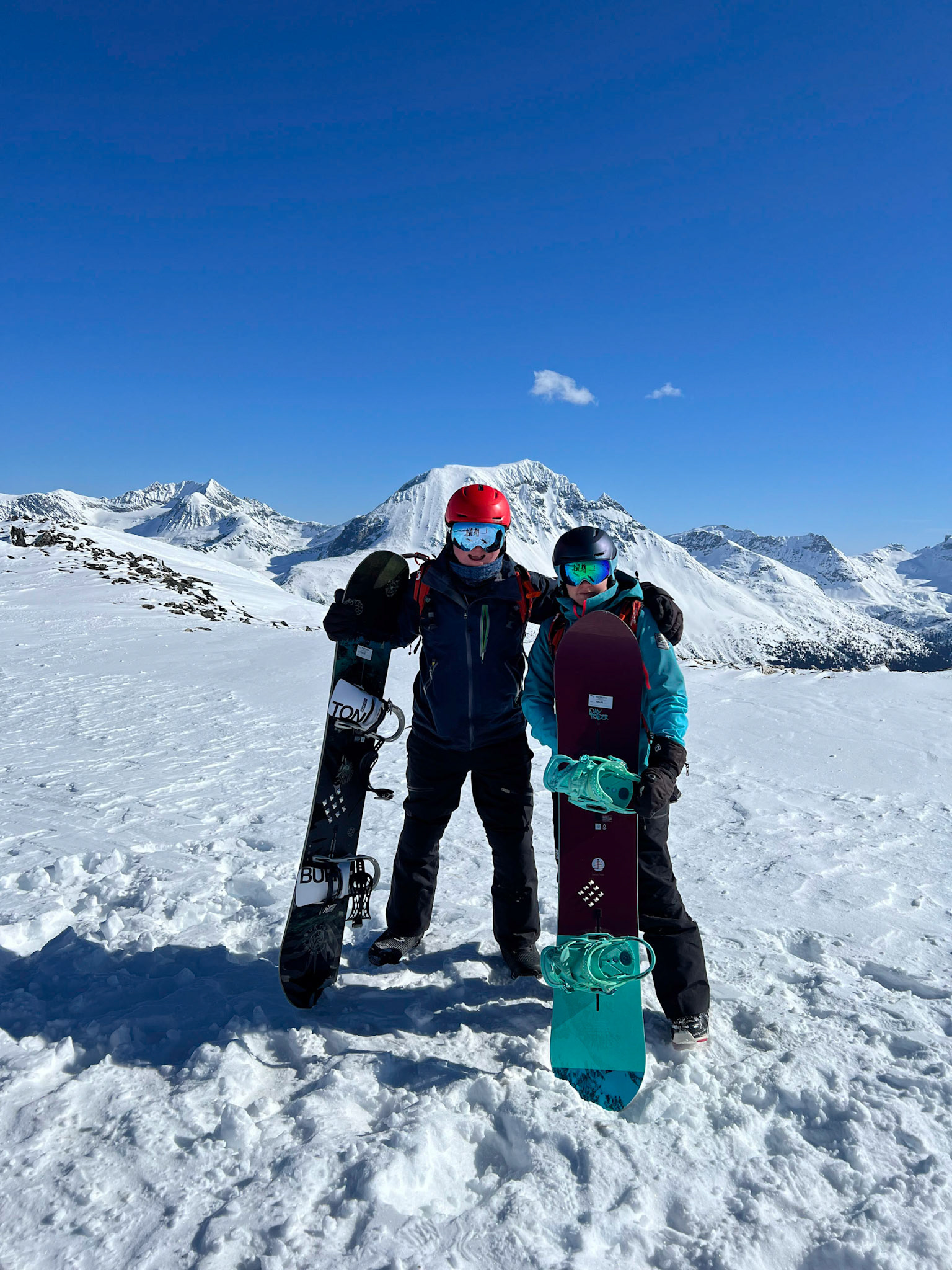 Heli-boarding