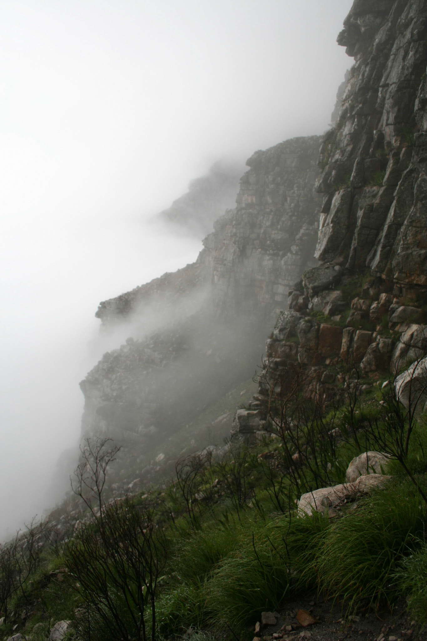 View from Platteklip Gorge, Table Mountain