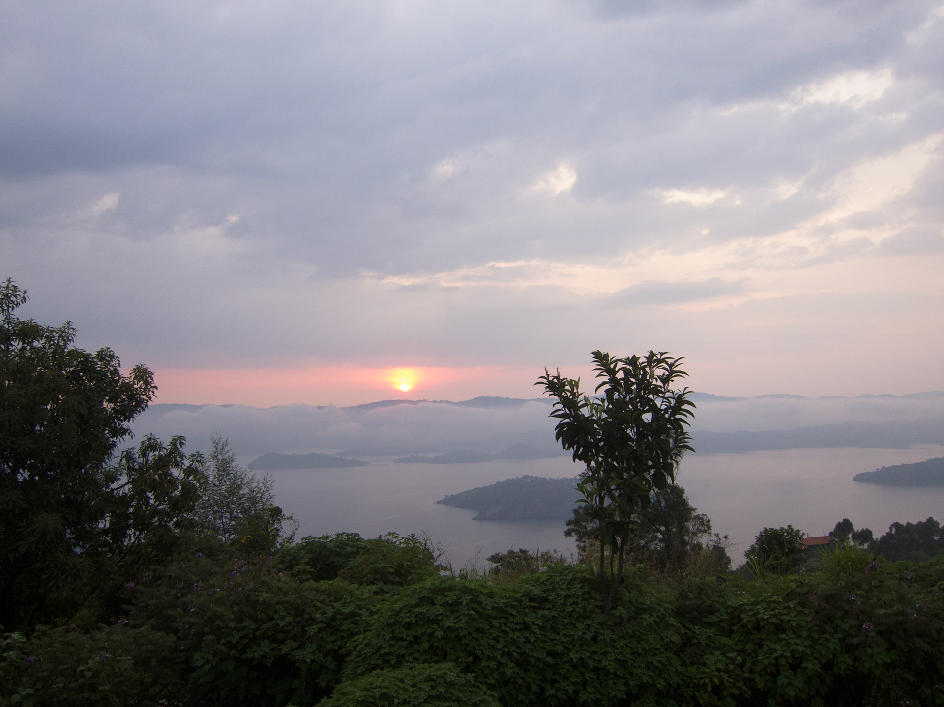 Sunrise from the lodge