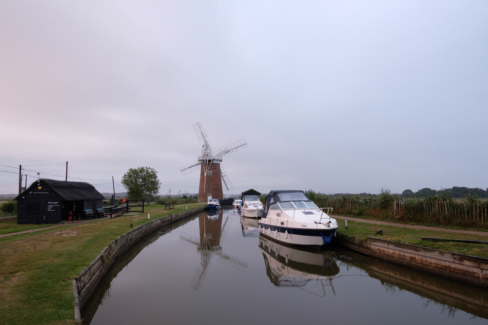 Dawn at Horsey Mere Staithe