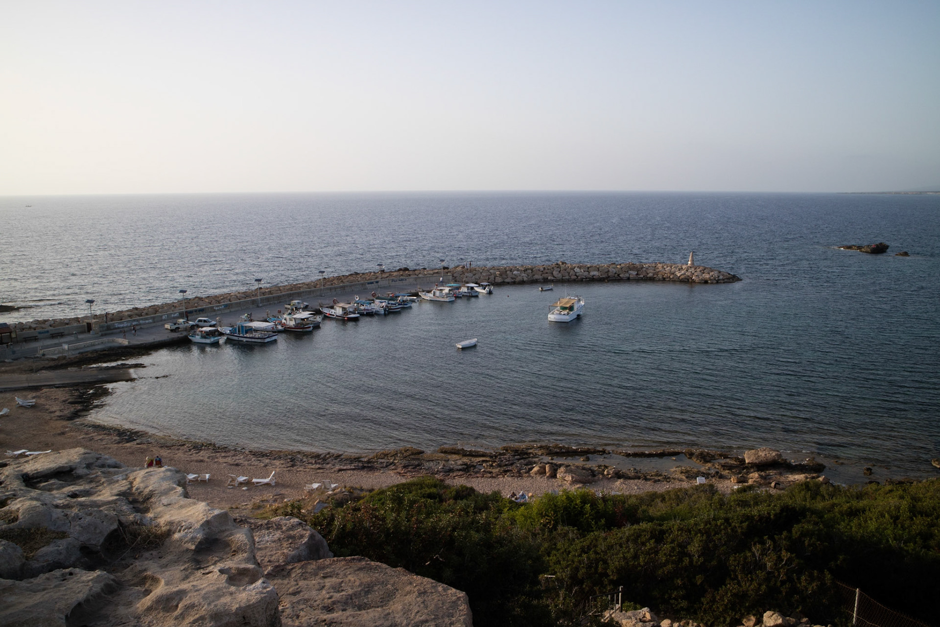 Agios Georgios harbour