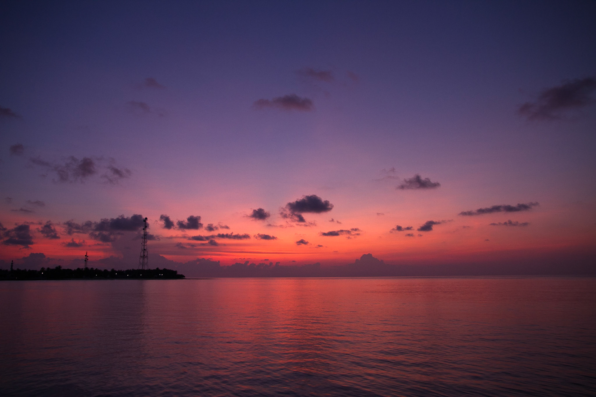 Spectacular sunset