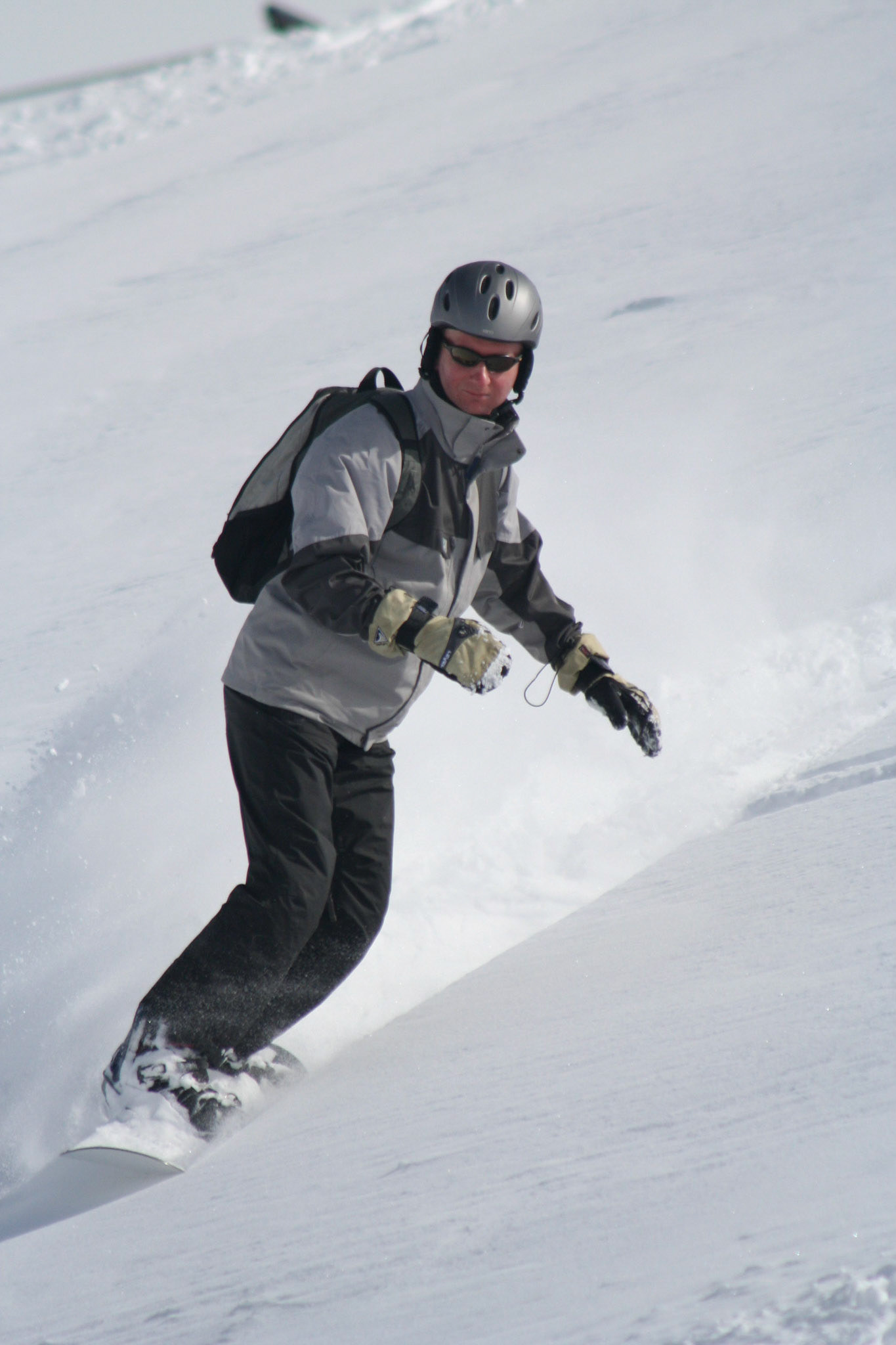 Alex in the powder