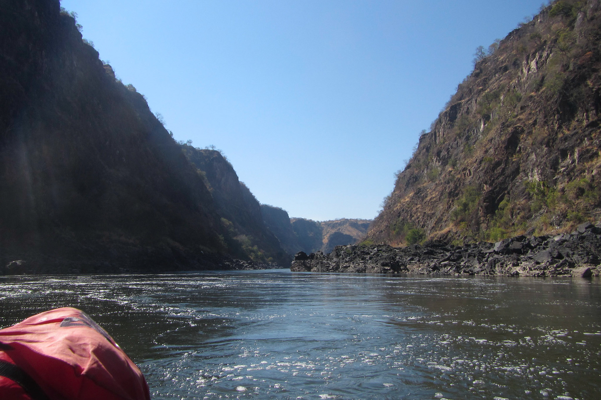 Rafting on the Zambezi