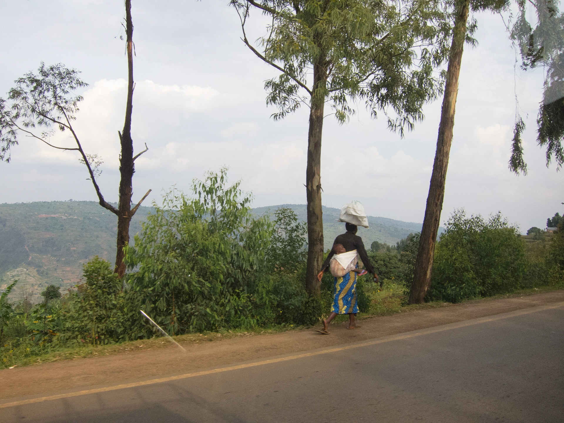The drive back to Kigali