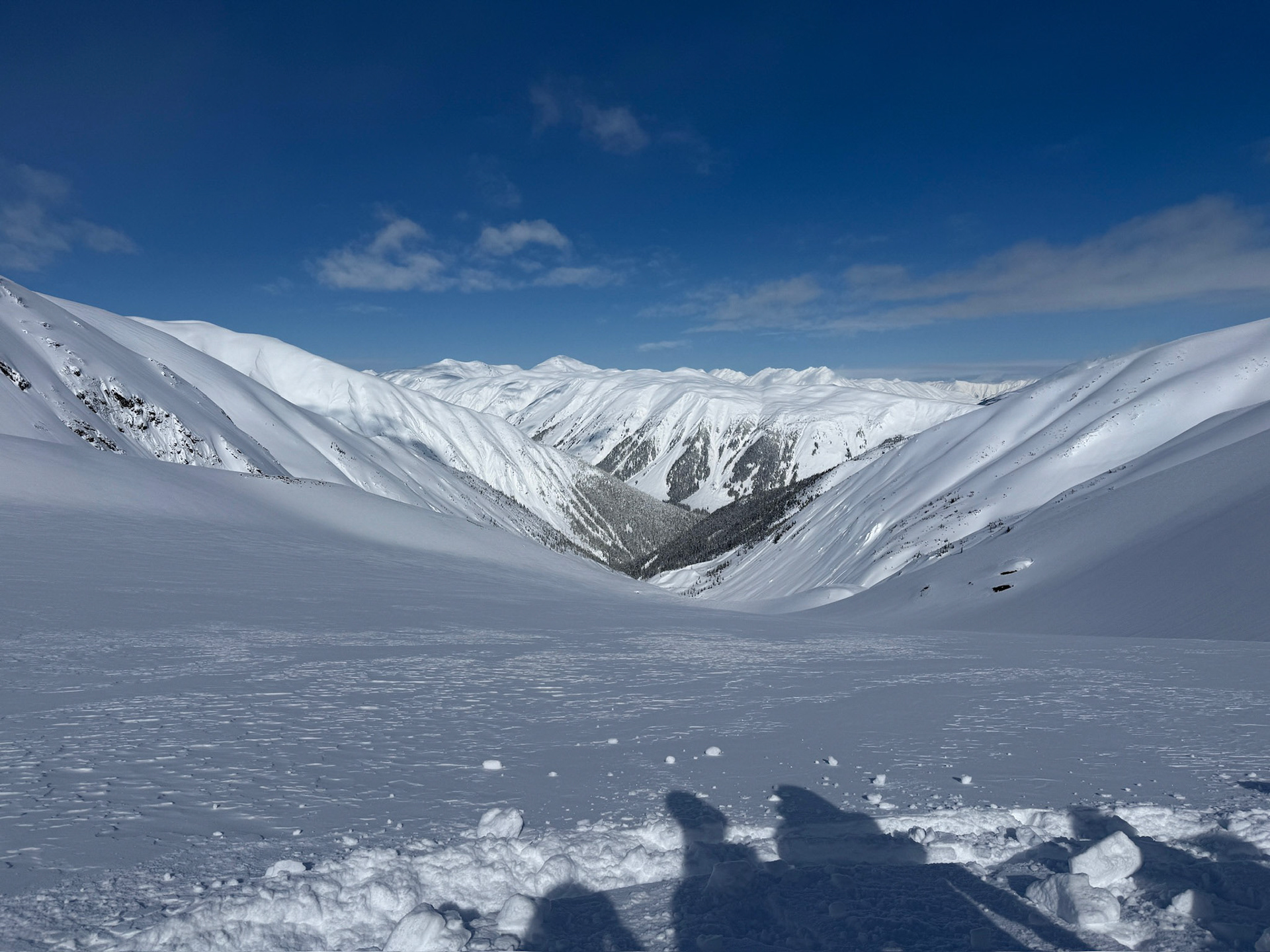 Lunch on a glacier