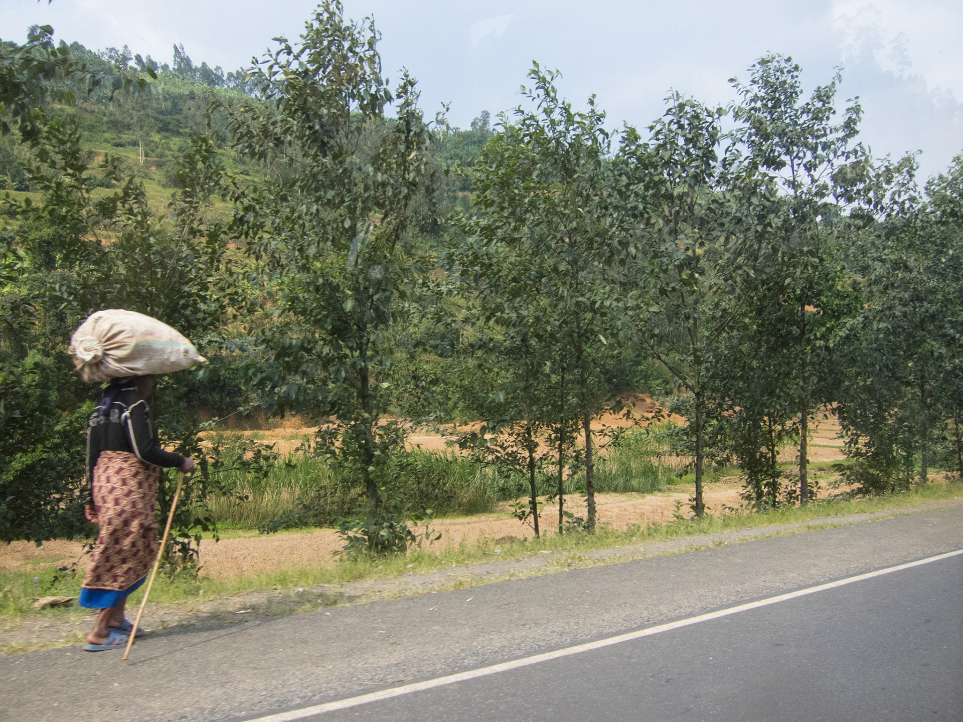 The drive back to Kigali