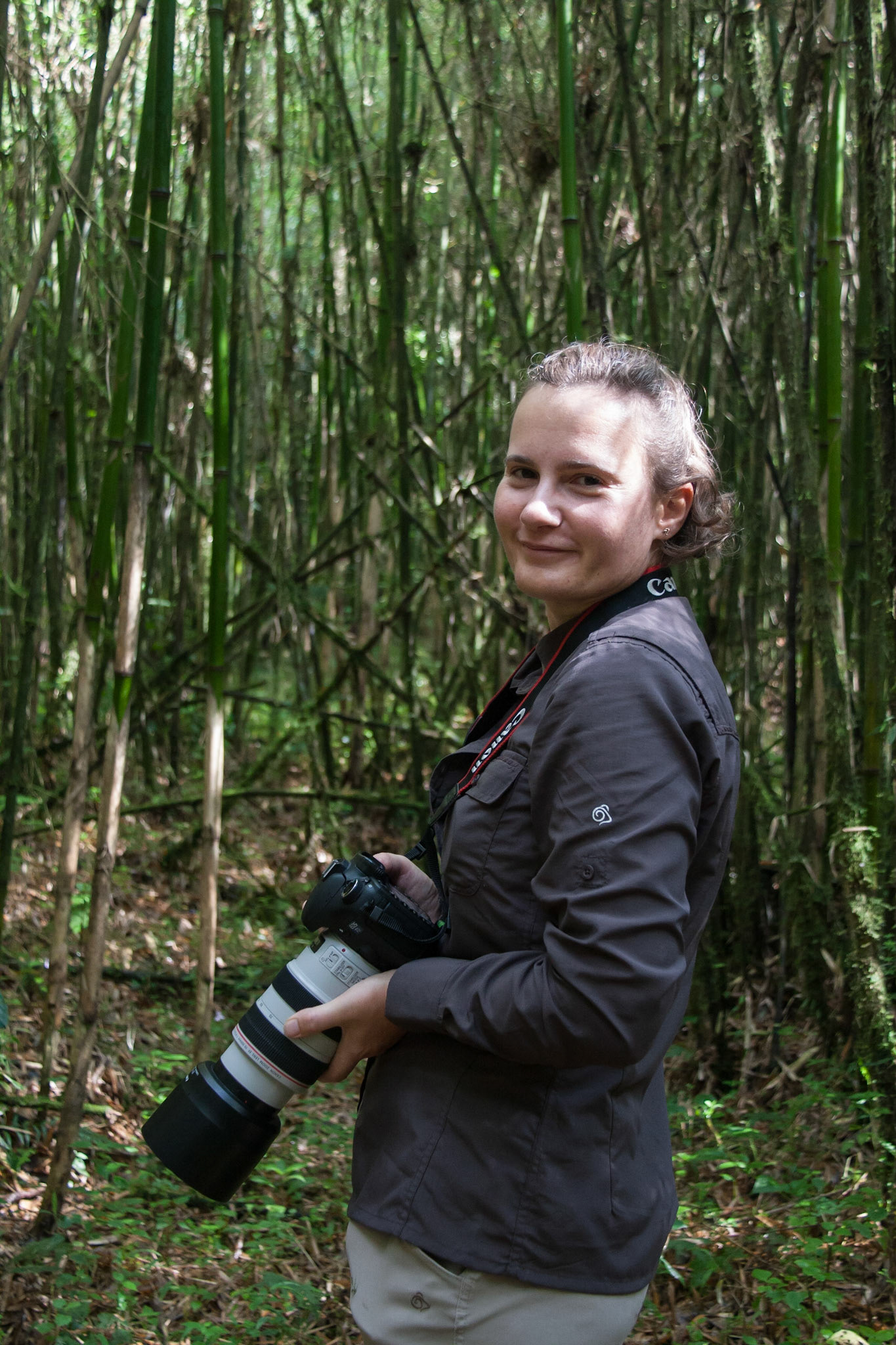 In the bamboo forest